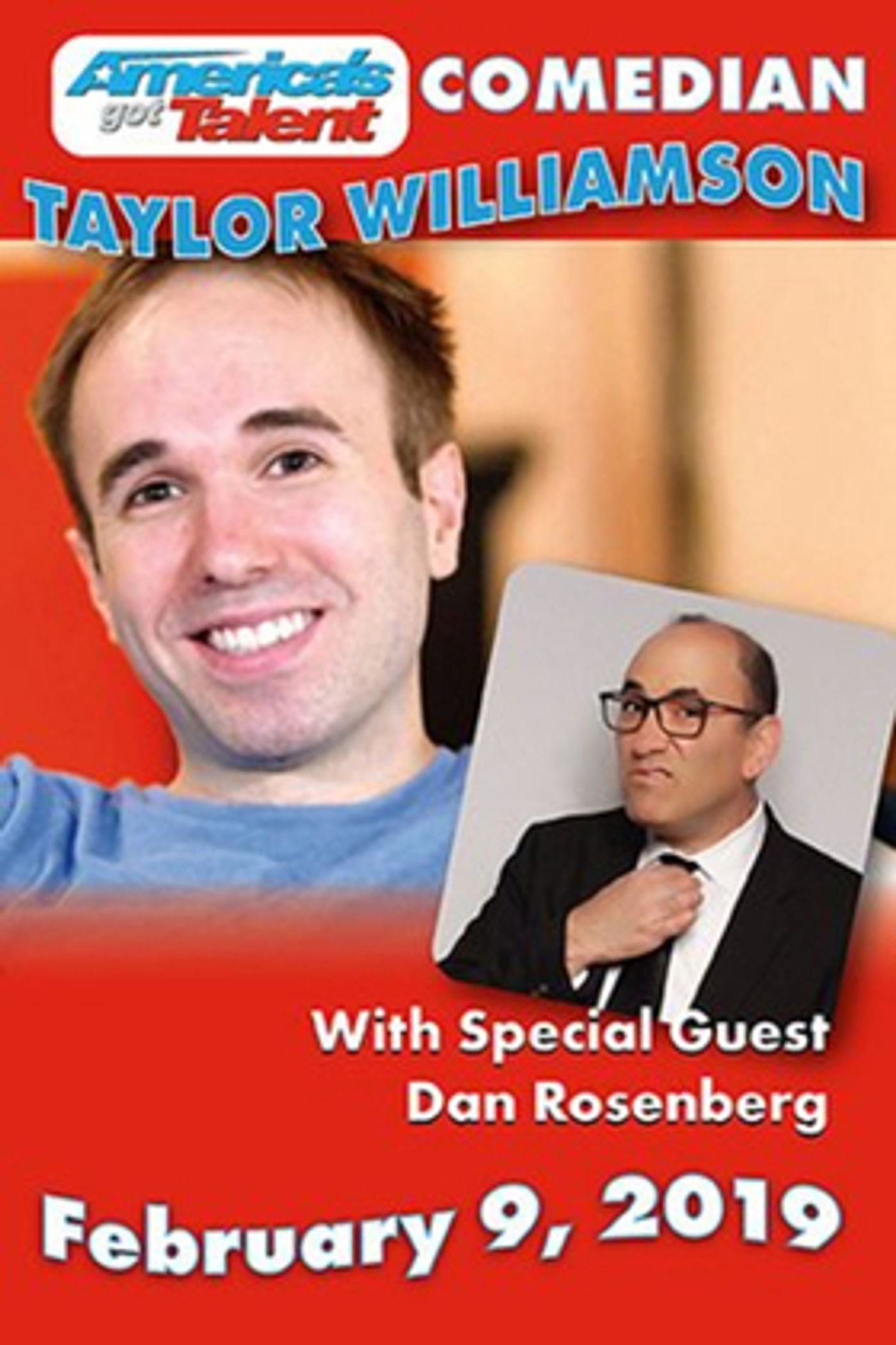 Comedian Taylor Williamson Headlines Comedy Show At BPA  Image