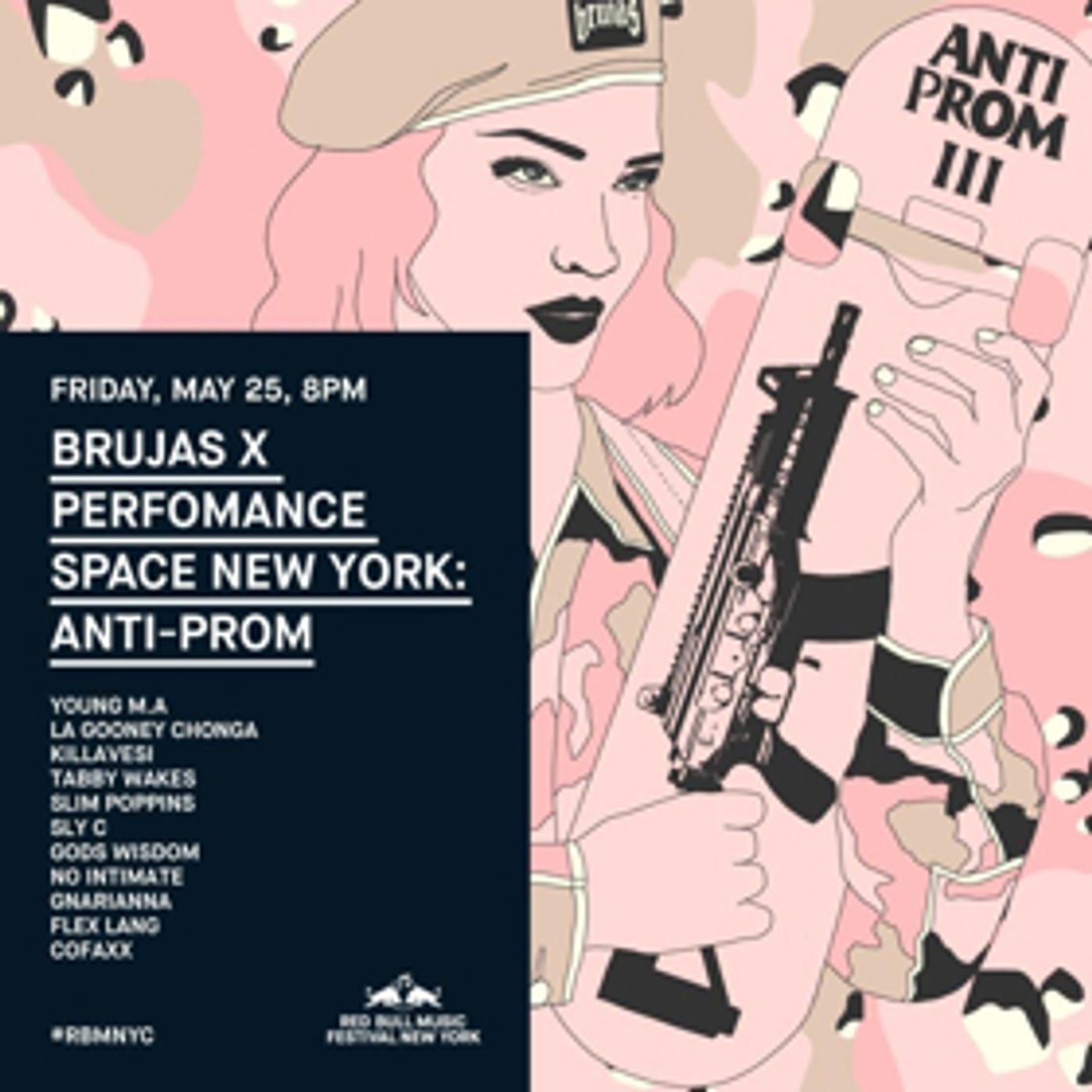 BRUJAS Anti-Prom Announces Line-up - Young M.A., La Gooney Chonga, Killavesi, Tabby Waker, Slim Poppins & More  Image