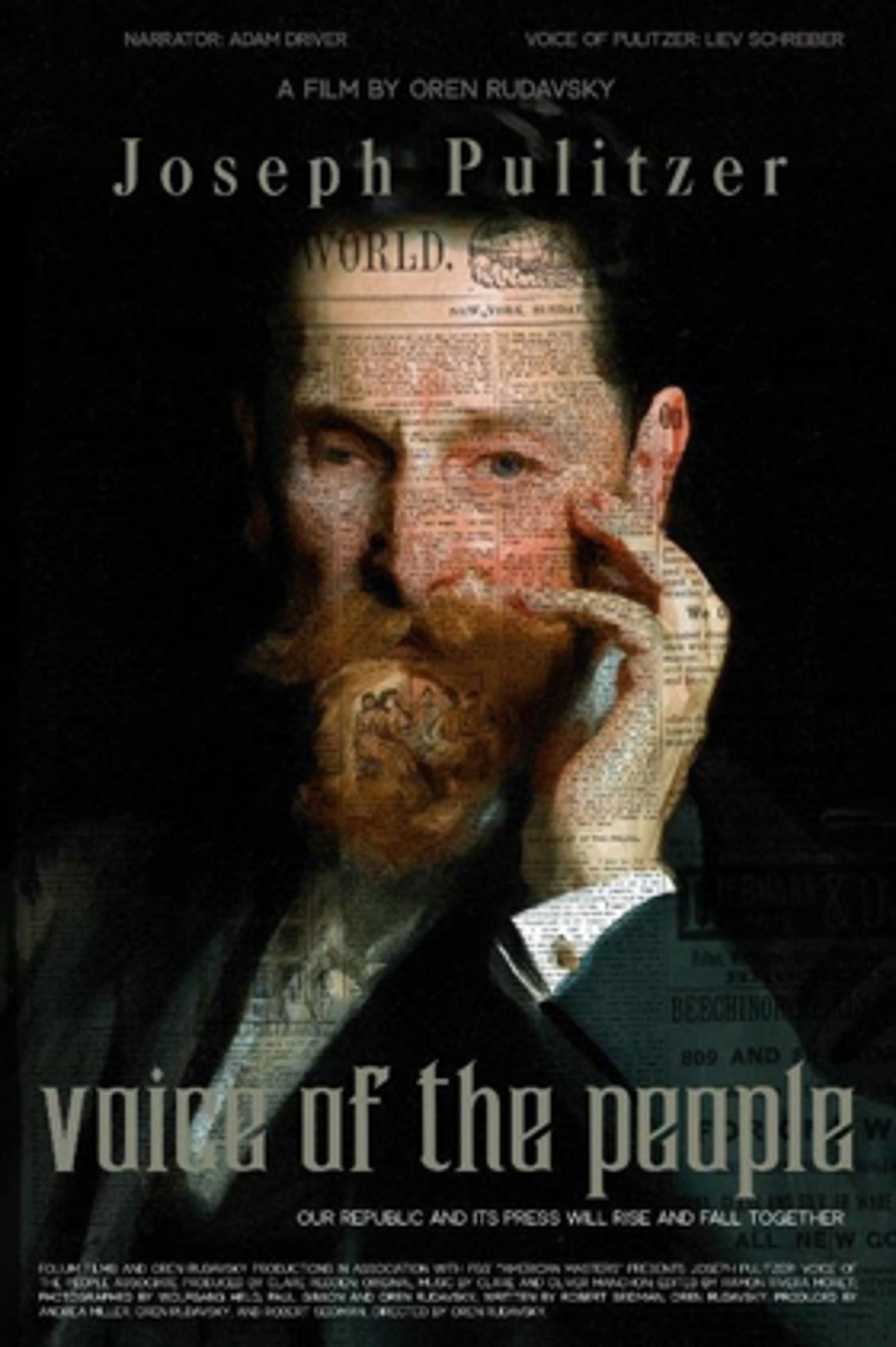 First Run Features Presents U.S. Theatrical Premiere of JOSEPH PULITZER: VOICE OF THE PEOPLE  Image