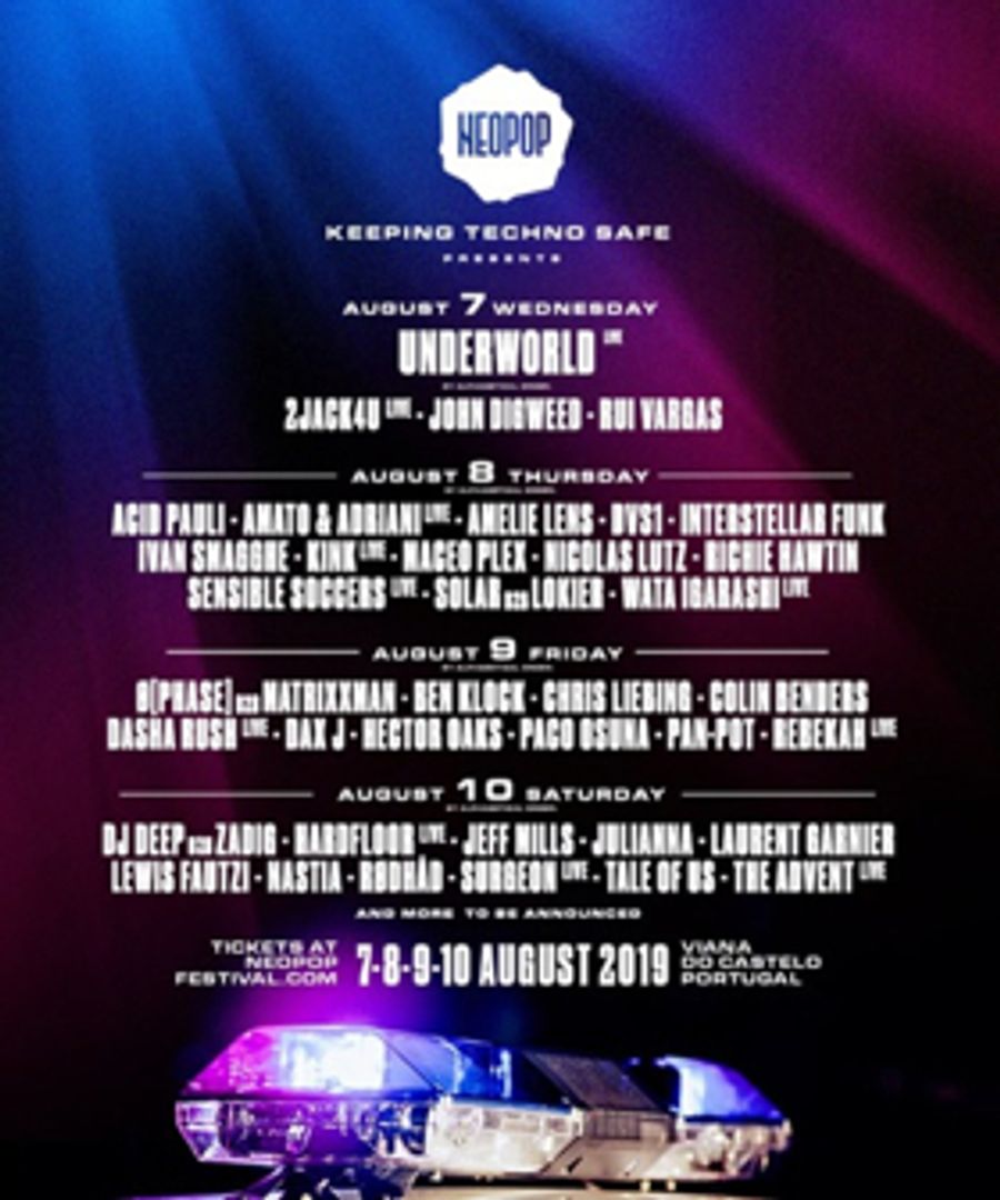 Neopop Festival Announce Next Wave Of Artists For 2019 Edition Image