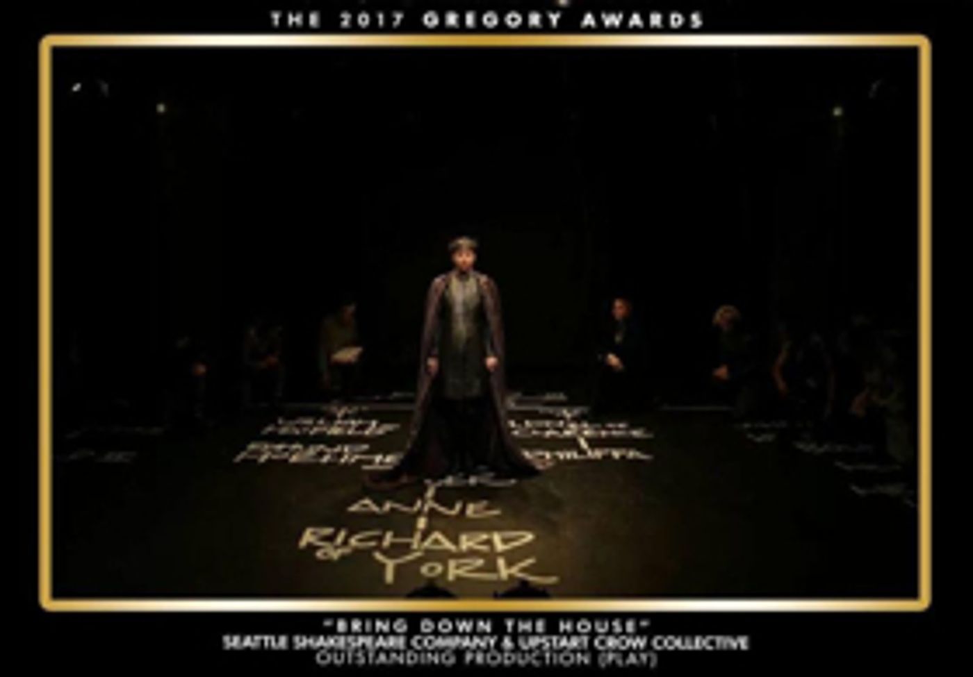 Seattle Shakespeare's BRING DOWN THE HOUSE Tops 2017 Gregory Awards; All the Winners!  Image