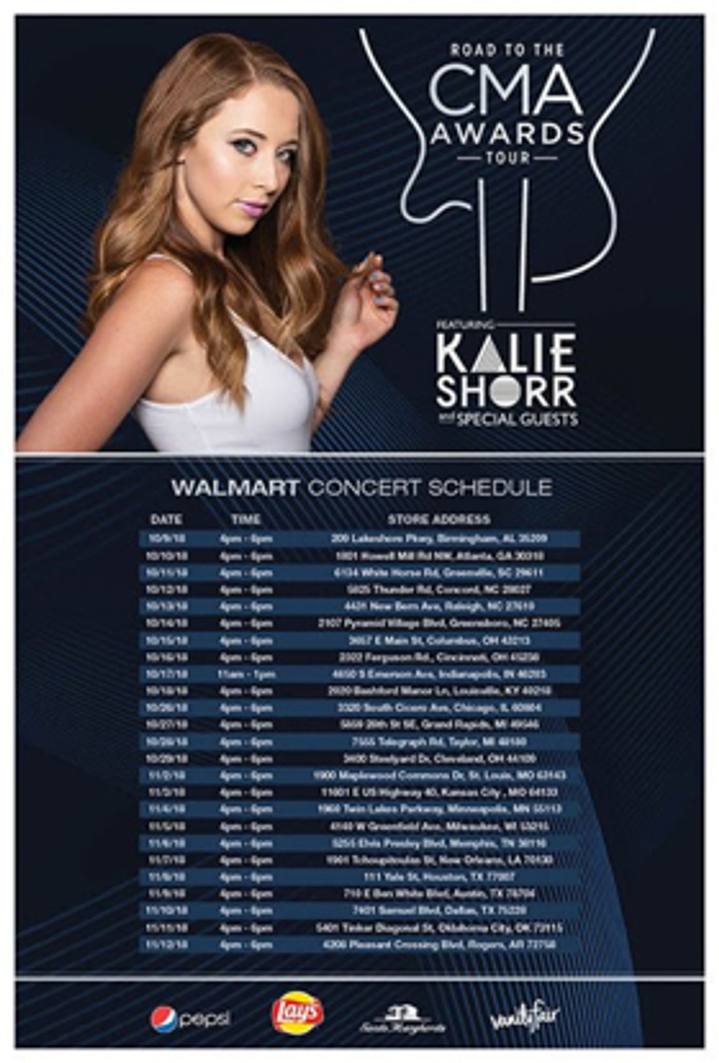 Kalie Shorr To Embark On “Road To The CMA Awards” Tour Kalie Shorr To Embark On “Road To The CMA Awards” Tour Image