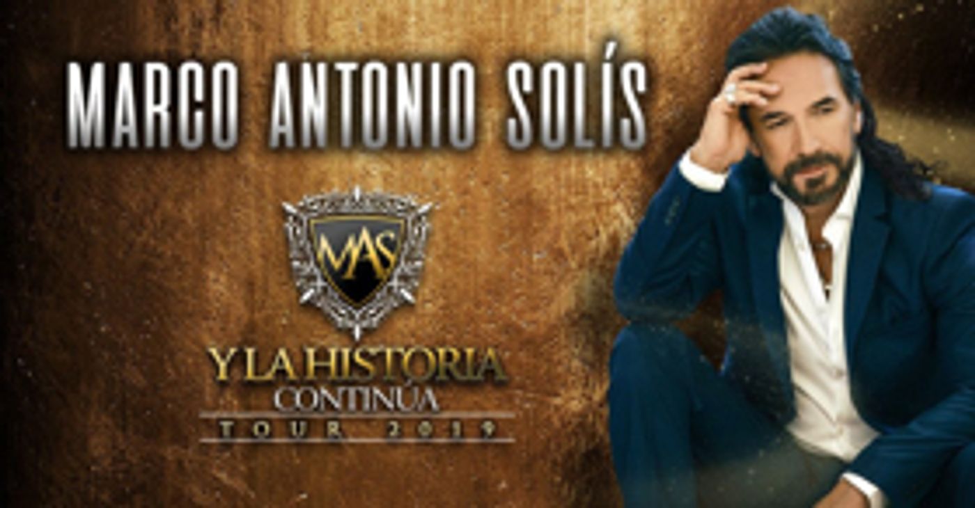 Marco Antonio Solis Announces U.S. Dates For His 2019 Tour  Image