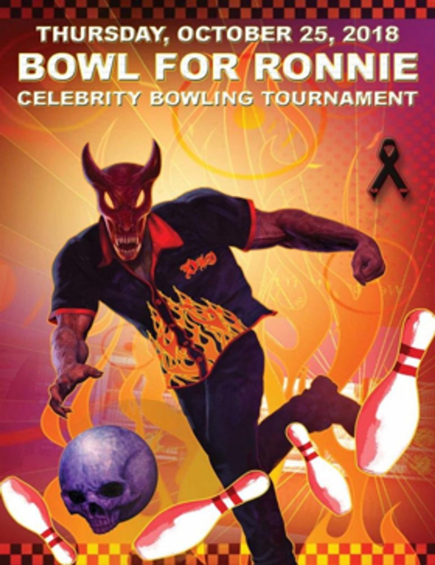 EBay Auction Winner Bids $7300 to Join Eddie Trunk's Bowling Team at 4th Annual 'Bowl for Ronnie' Charity Bowling Party EBay Auction Winner Bids $7300 to Join Eddie Trunk's Bowling Team at 4th Annual 'Bowl for Ronnie' Charity Bowling Party Image