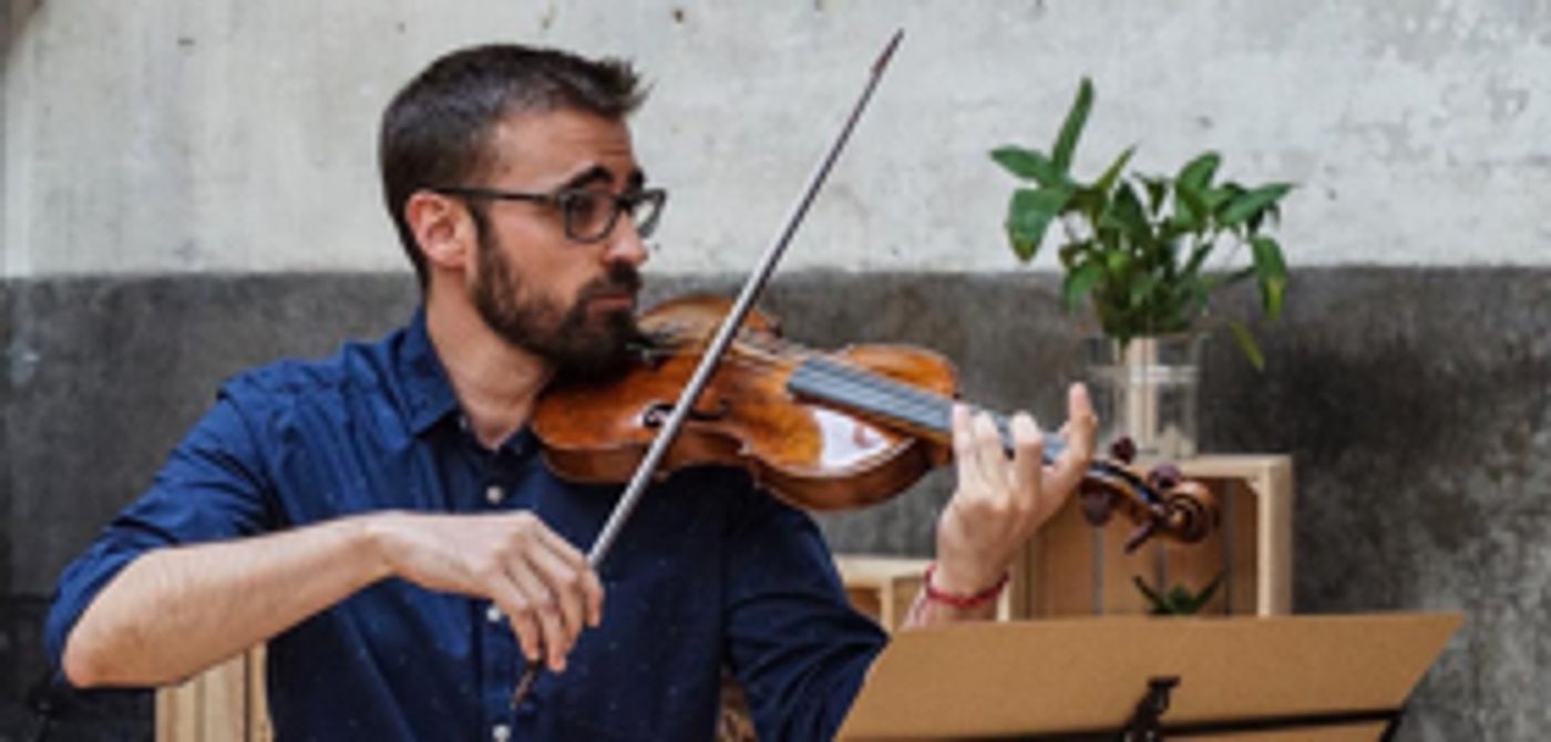 Spanish Violinist Daniel Pinteño To Replace Stefano Montanari In Sept Spanish Violinist Daniel Pinteño To Replace Stefano Montanari In Sept Image
