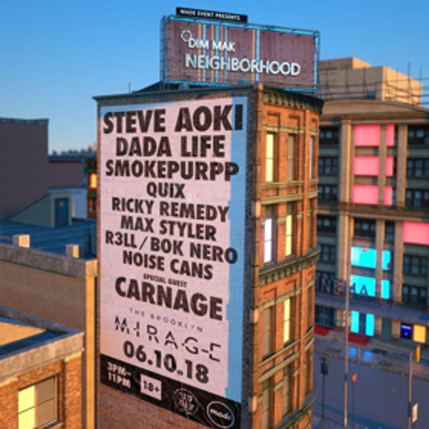 Dada Life and Smokepurpp Added To Dim Mak Neighborhood Brooklyn Lineup  Image