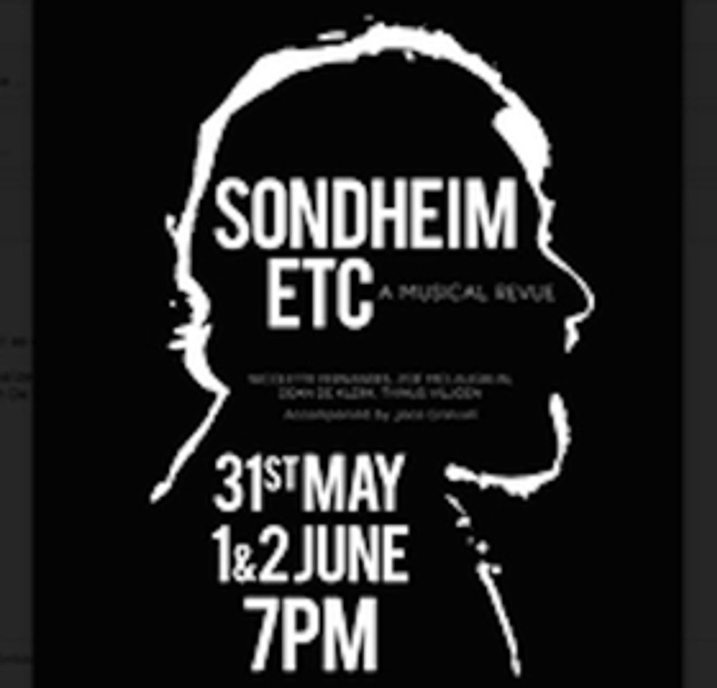 SONDHEIM ETC. Returns To Alexander Upstairs Theatre SONDHEIM ETC. Returns To Alexander Upstairs Theatre Image