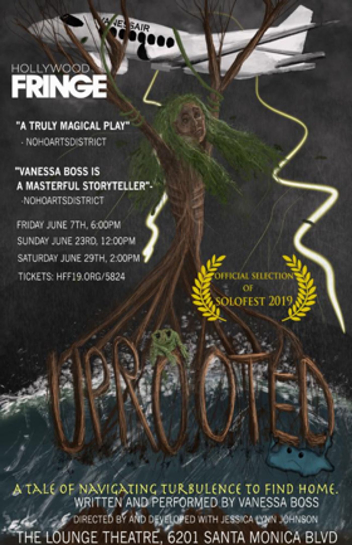 Vanessa Boss' Fantasy Solo Show Takes Flight At Fringe Vanessa Boss' Fantasy Solo Show Takes Flight At Fringe Image