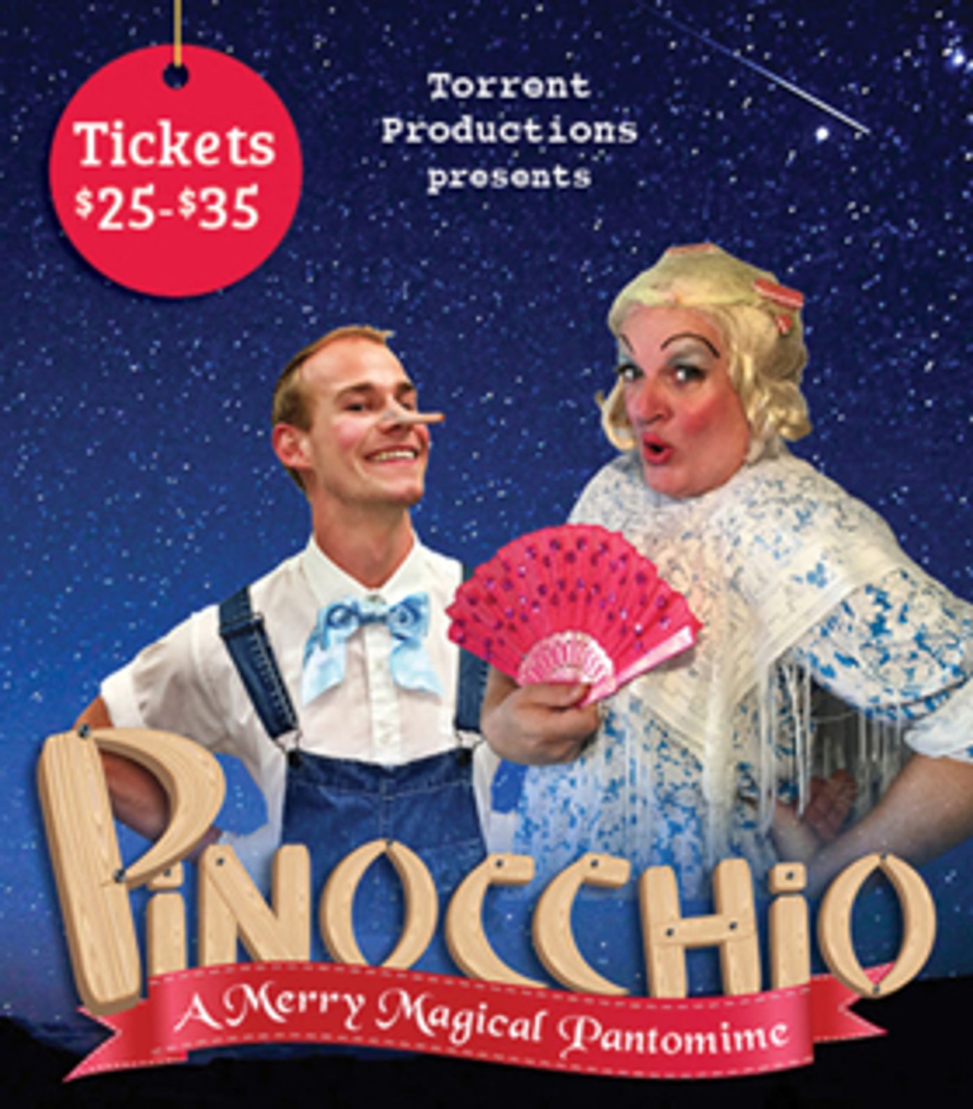 Daniel Greenberg Joins Cast of Torrent Productions' PINOCCHIO: A MERRY MAGICAL PANTOMIME  Image