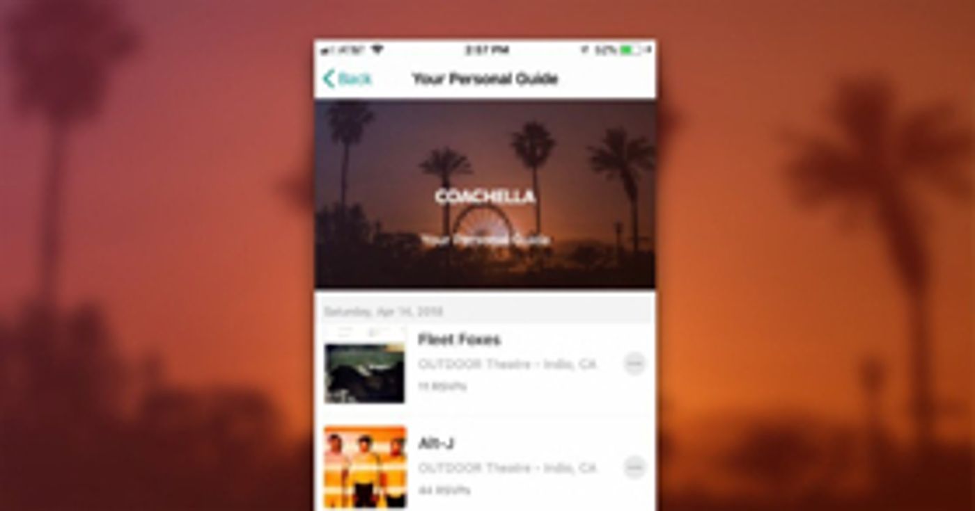 Bandsintown Launches The First Personalized Festival Recommendation Guide Bandsintown Launches The First Personalized Festival Recommendation Guide Image