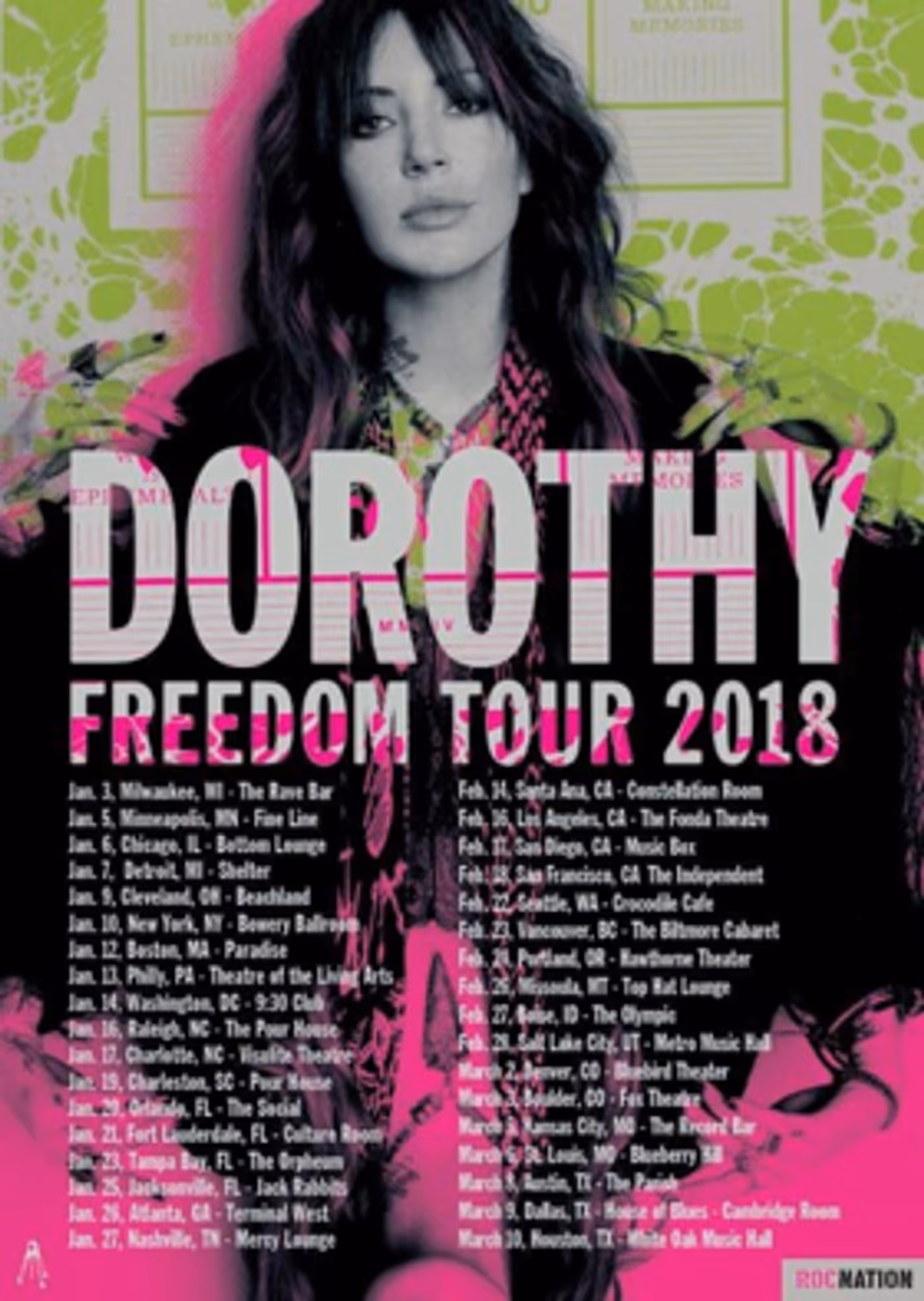 Dorothy Announces 2018 Tour Dates & Launches Local Opener Initiative  Image
