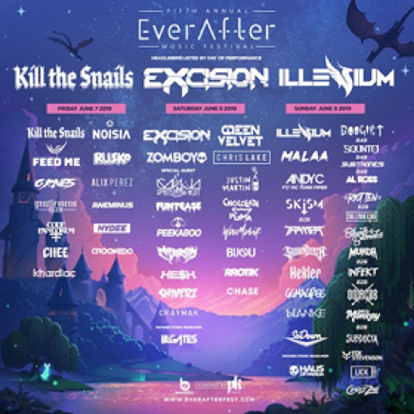 Ever After Music Festival Announces Official 2019 Lineup Ever After Music Festival Announces Official 2019 Lineup Image