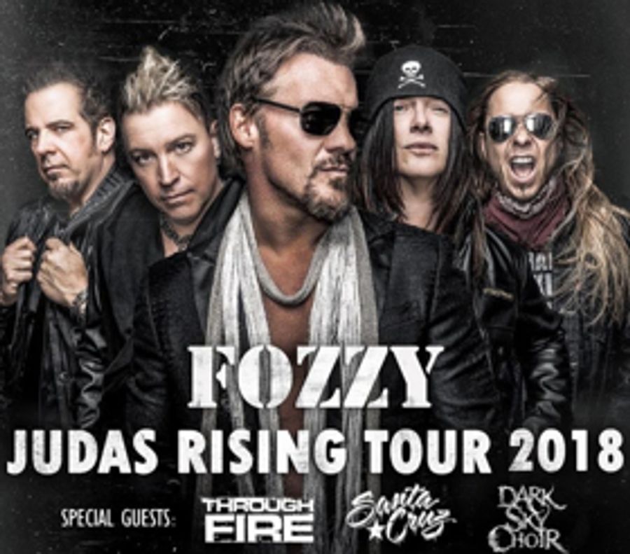 Chris Jericho's 'Fozzy' to Continue 'Judas Rising Tour' Into 2018 Image