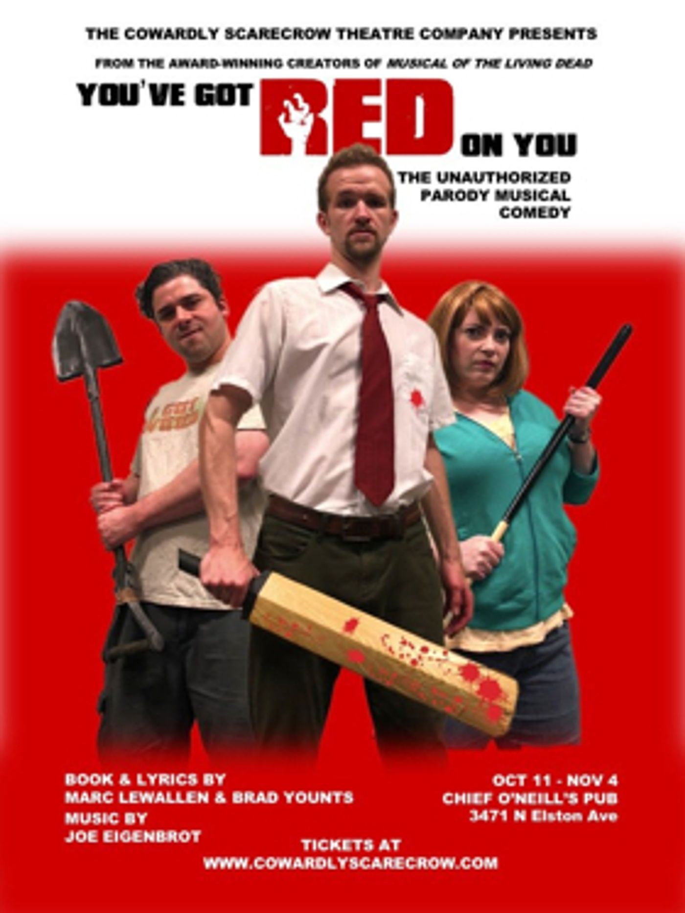 New Zombie Musical Opens Thursday at Chief O'Neill's Pub New Zombie Musical Opens Thursday at Chief O'Neill's Pub Image