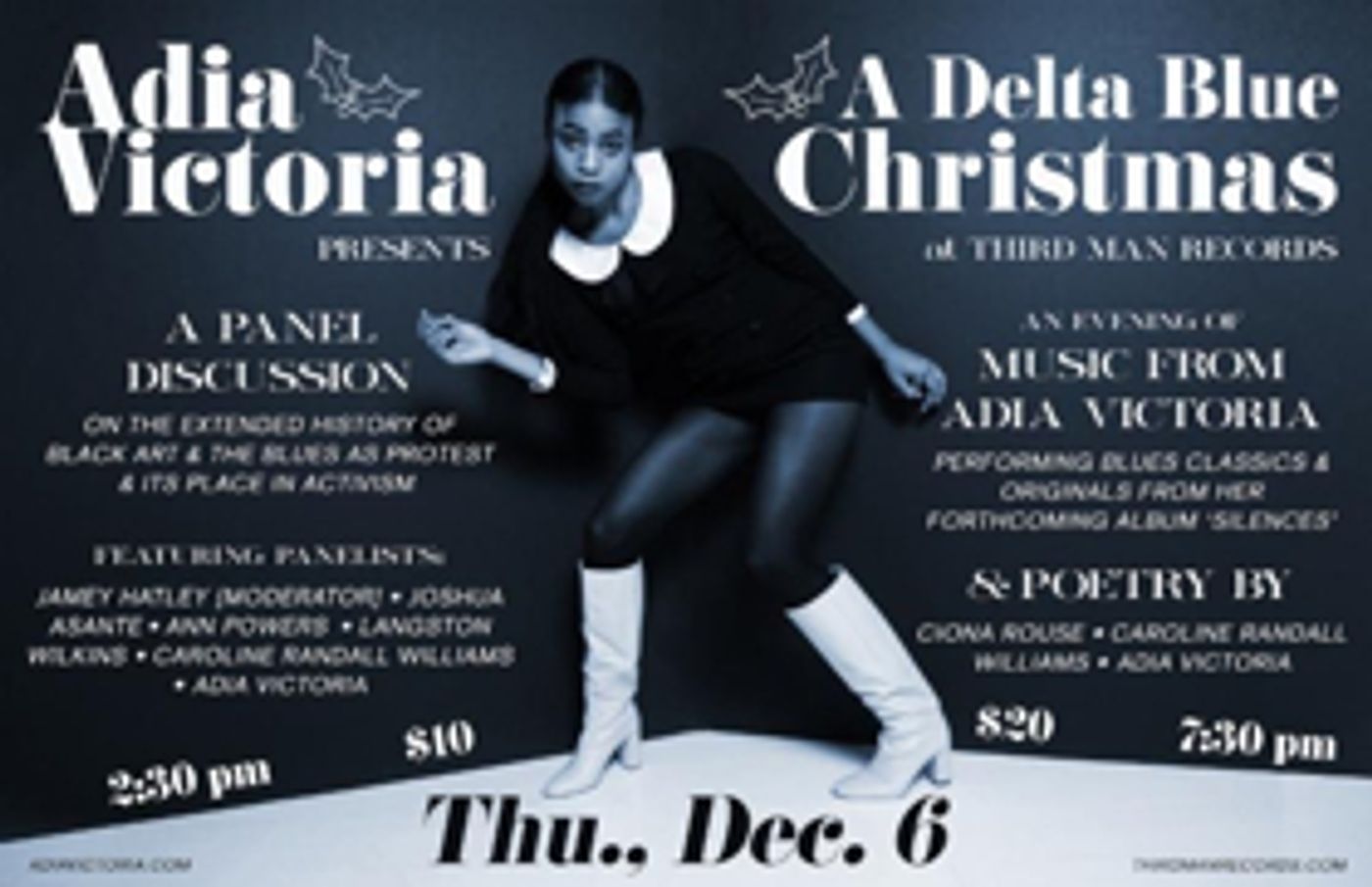 Adia Victoria to Present 'Delta Blue Christmas' in Nashville Adia Victoria to Present 'Delta Blue Christmas' in Nashville Image