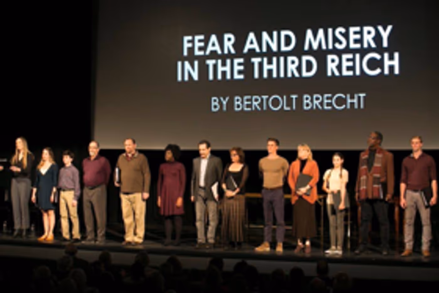 Review: Commonwealth Shakespeare Company's Starry Reading of Brecht's Anti-Nazi Play Image