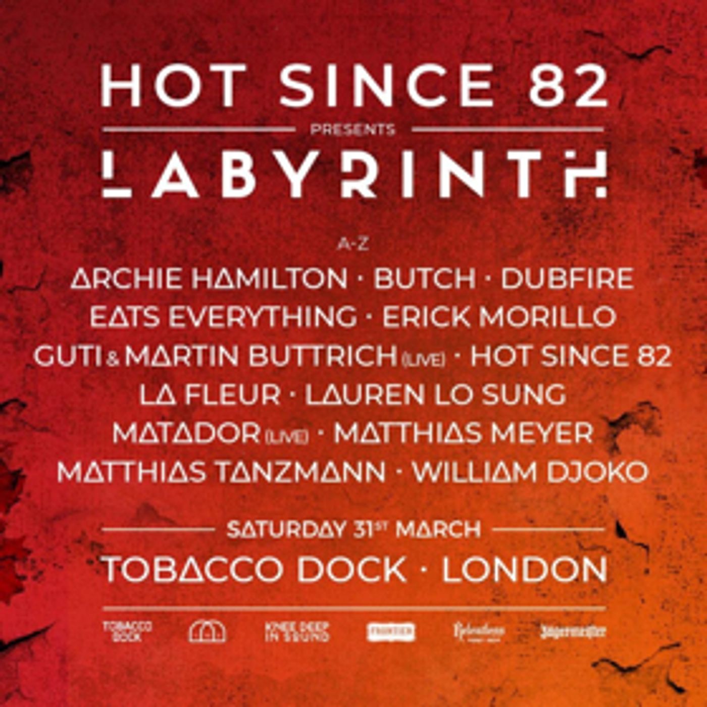 Hot Since 82 Completes Lineup for London Debut of Labyrinth  Image