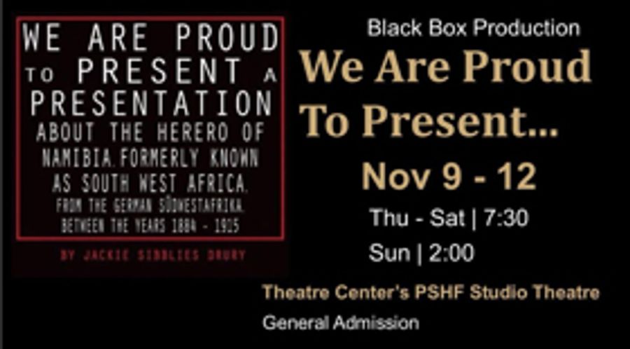 Texas State Production of 'WE ARE PROUD TO PRESENT...' to Examine African Genocide Image