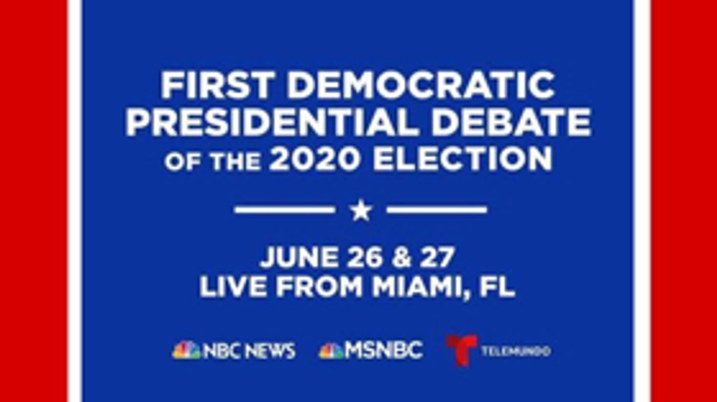NBC News, MSNBC and Telemundo to Host First Democratic Presidential Primary Debate in Miami  Image