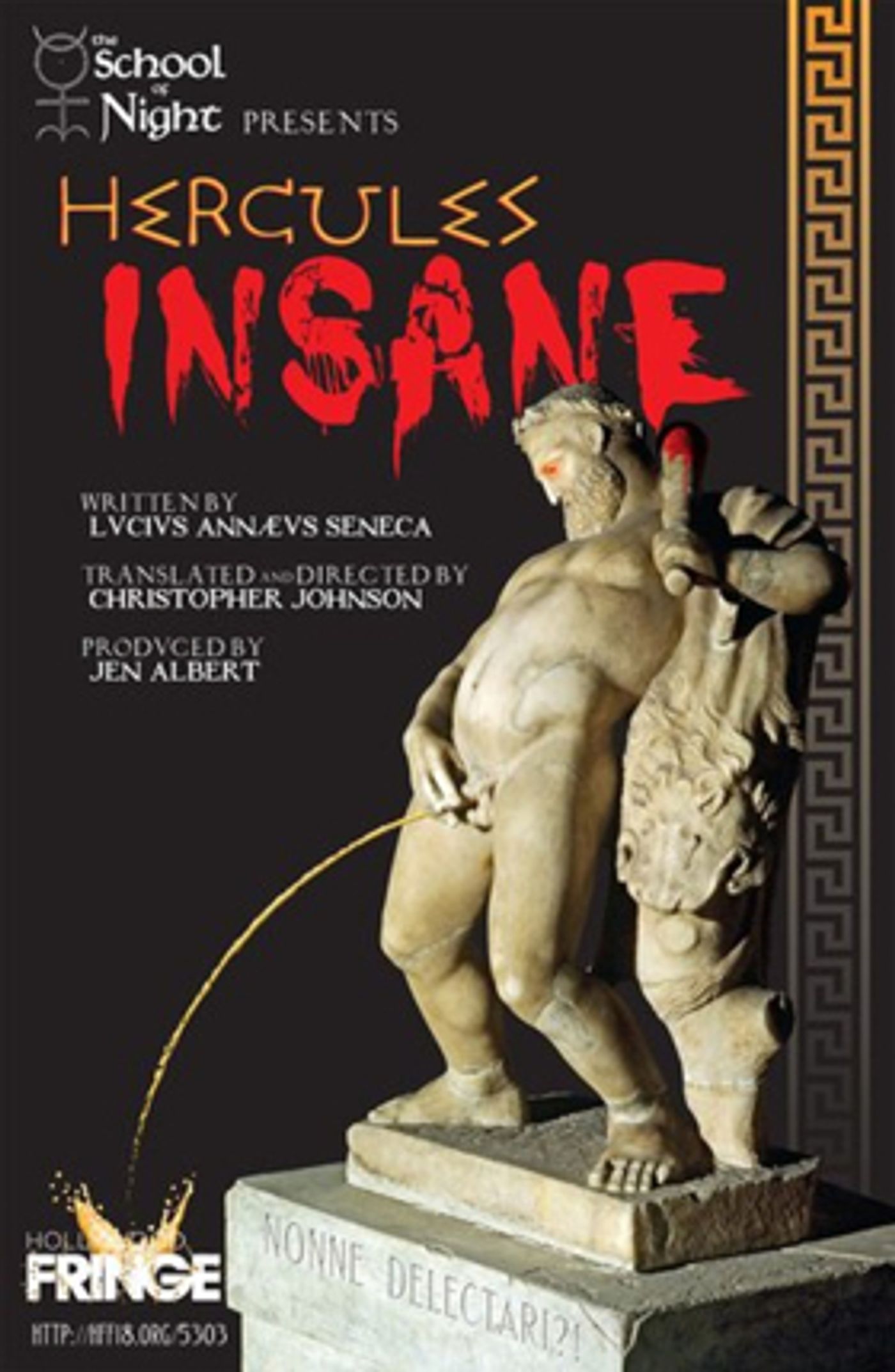 Ancient Tragedy Of Blood - HERCULES INSANE Debuts At The Hollywood Fringe Ancient Tragedy Of Blood - HERCULES INSANE Debuts At The Hollywood Fringe Image