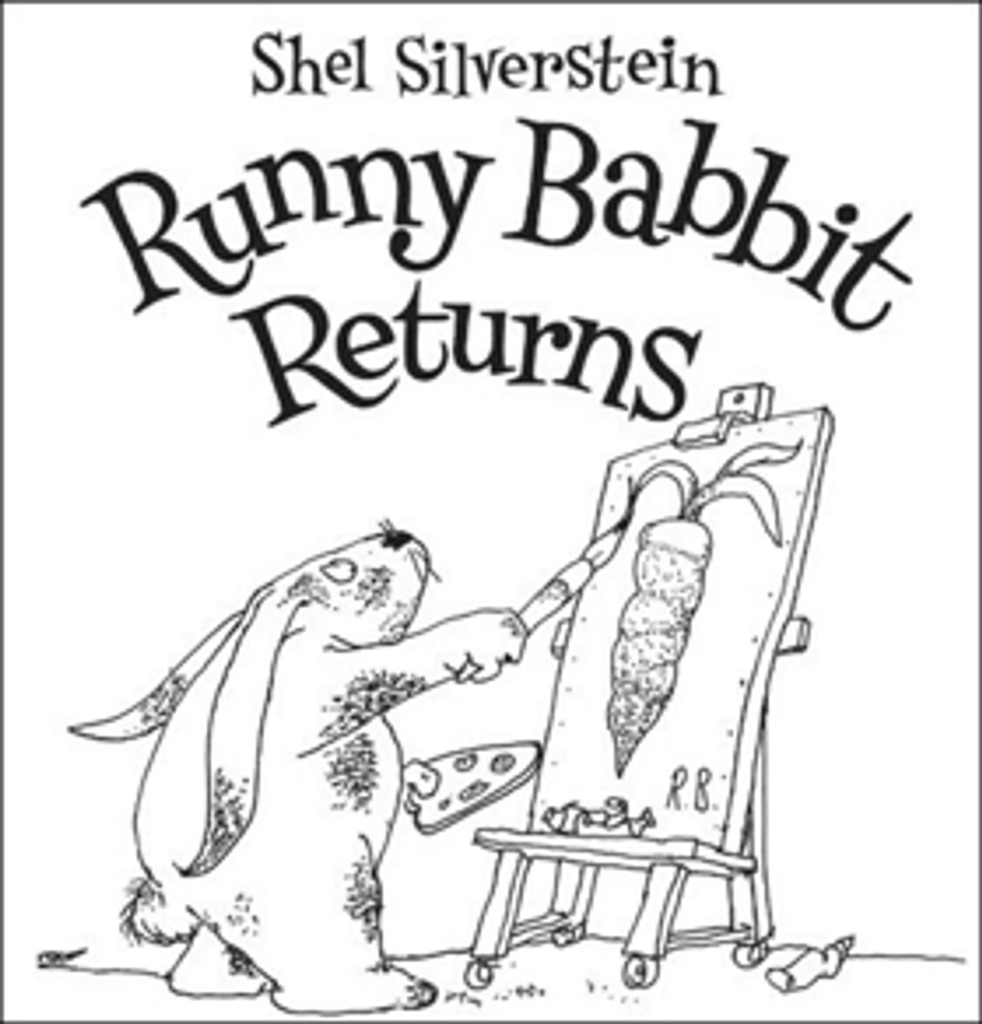 A Shel Silverstein Thanksgiving Message About New Book RUNNY RABBIT RETURNS Image