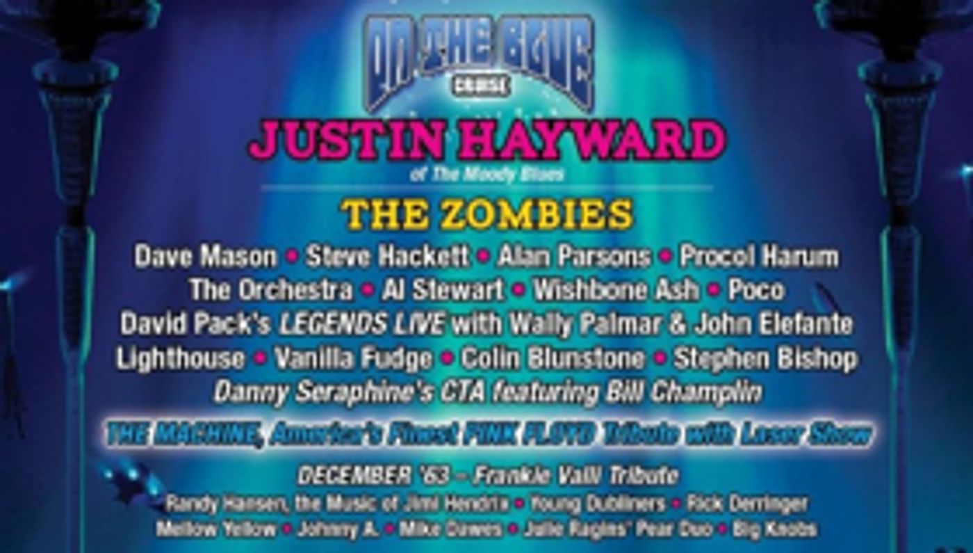 Final Line-up Announced for On The Blue Cruise, Inaugural Classic Rock Cruise Hosted by Justin Hayward  Image