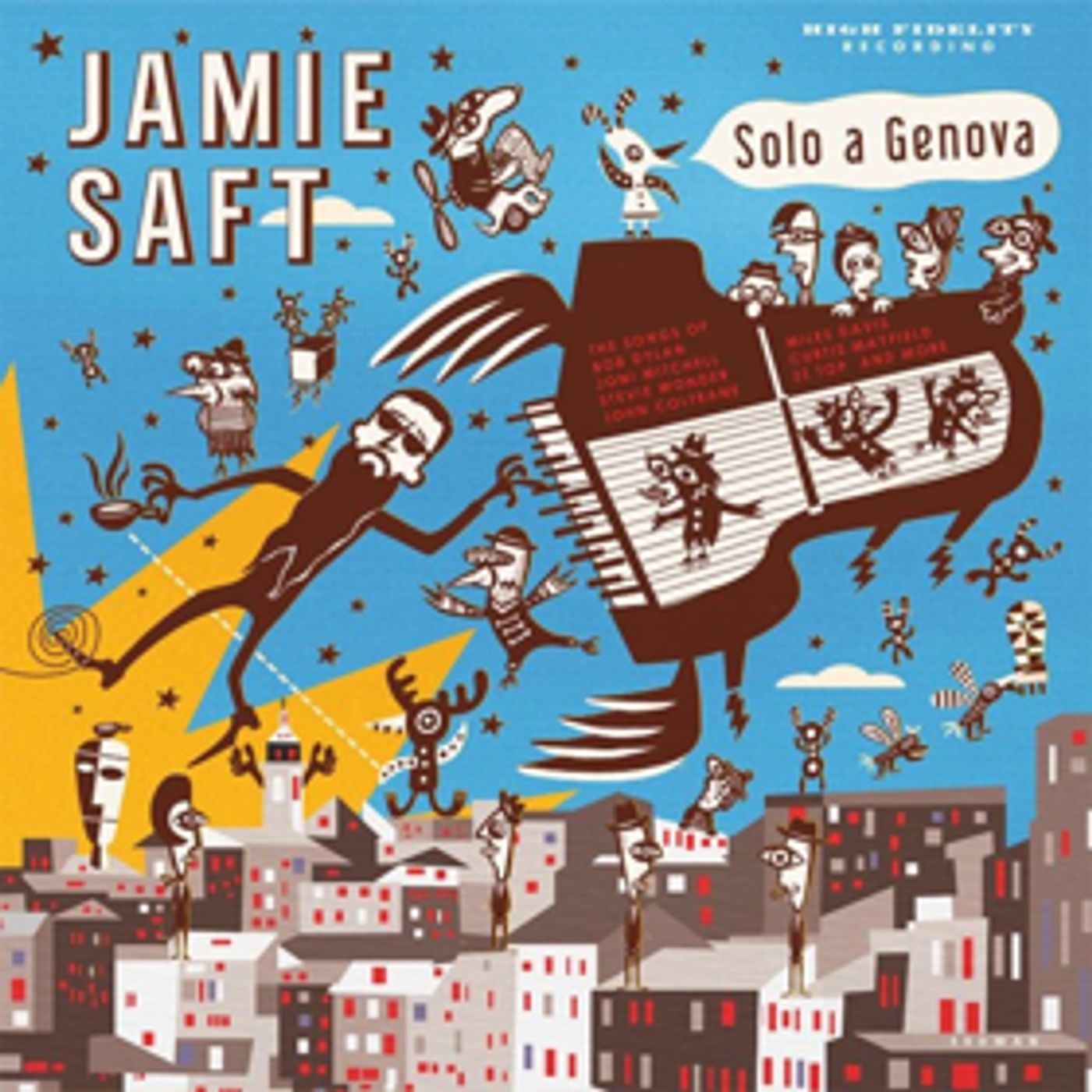 Jamie Saft's First Solo Album 'Solo a Genova' Out on RareNoise, 1/26  Image