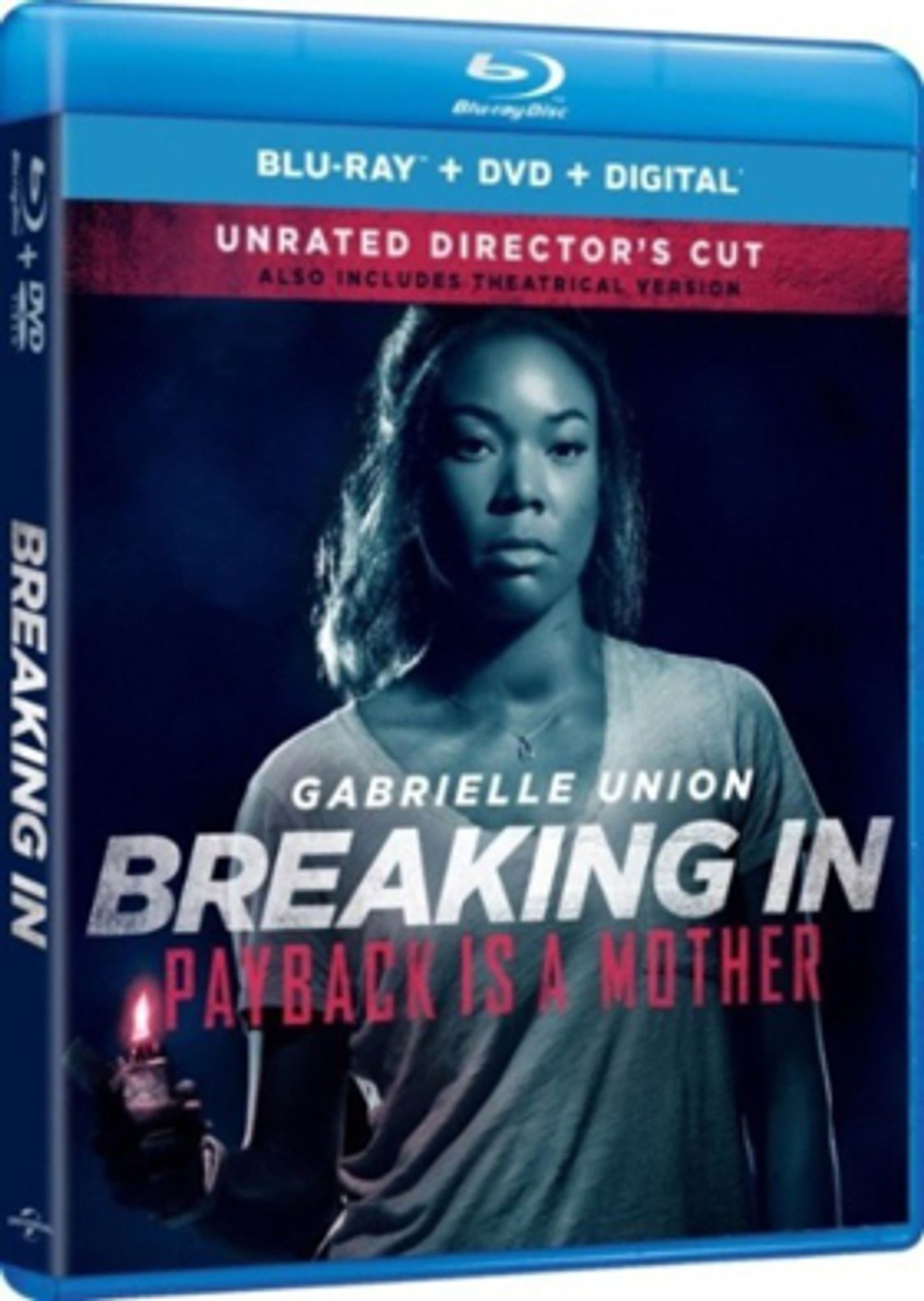 Gabrielle Union Stars in BREAKING IN Unrated Available on Digital 7/24 and Blu-ray & DVD August 7 Gabrielle Union Stars in BREAKING IN Unrated Available on Digital 7/24 and Blu-ray & DVD August 7 Image