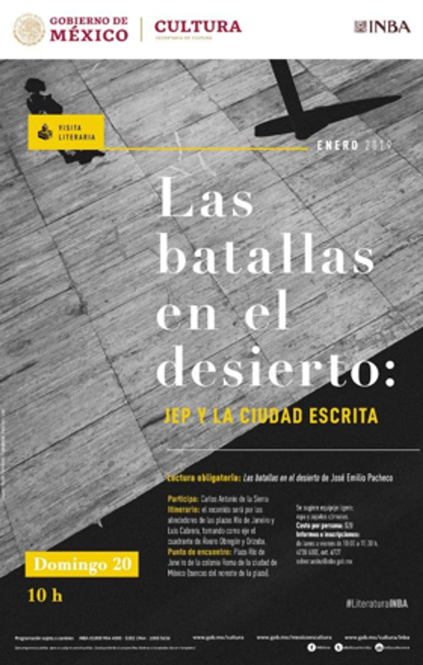 La nostalgia que resguarda la colonia Roma se evocará con Las batallas en el desierto de José Emilio Pacheco La nostalgia que resguarda la colonia Roma se evocará con Las batallas en el desierto de José Emilio Pacheco Image