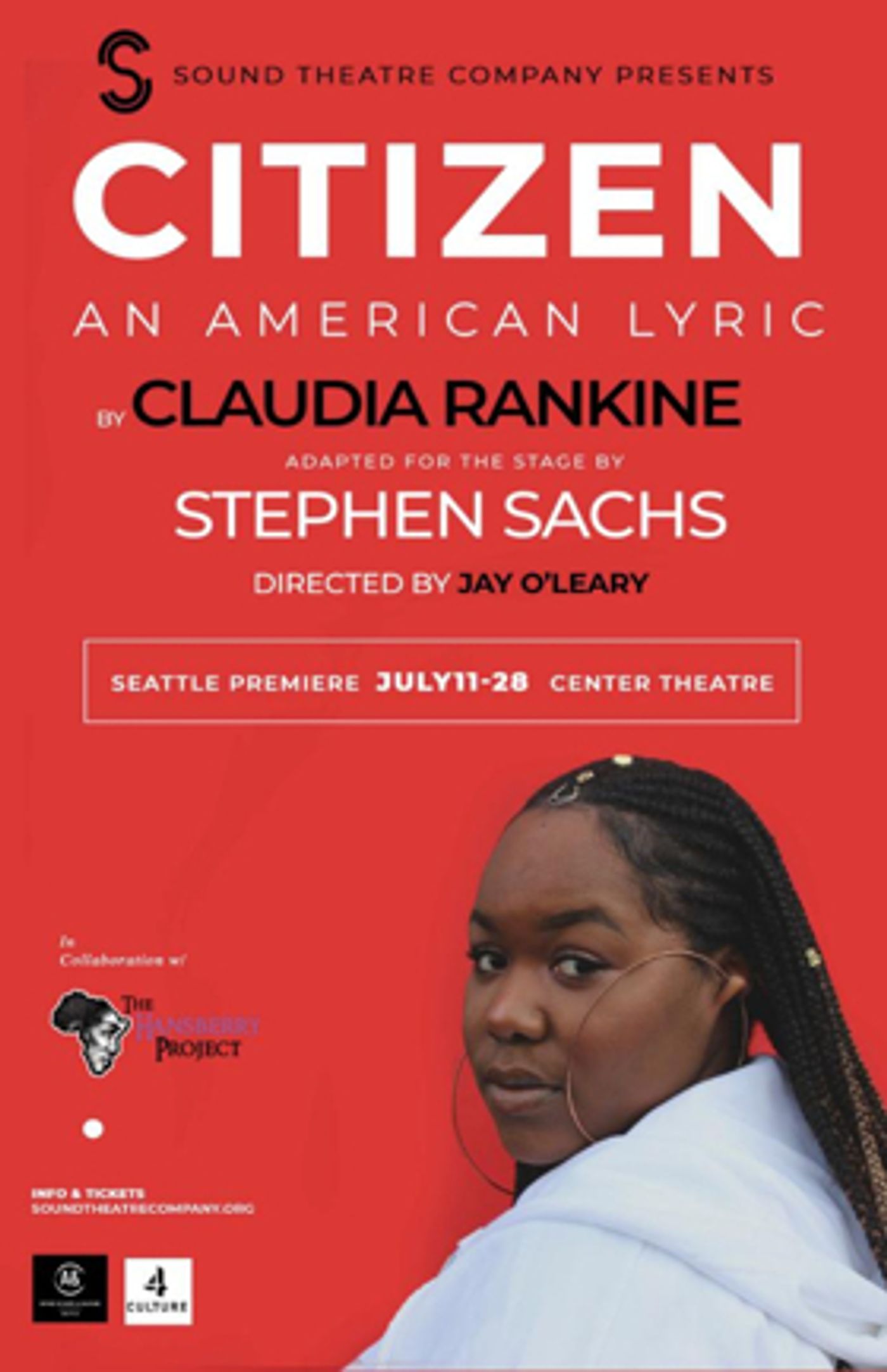 Sound Theatre Company to Kick Off 2019 Season with CITIZEN: An American Lyric Sound Theatre Company to Kick Off 2019 Season with CITIZEN: An American Lyric Image