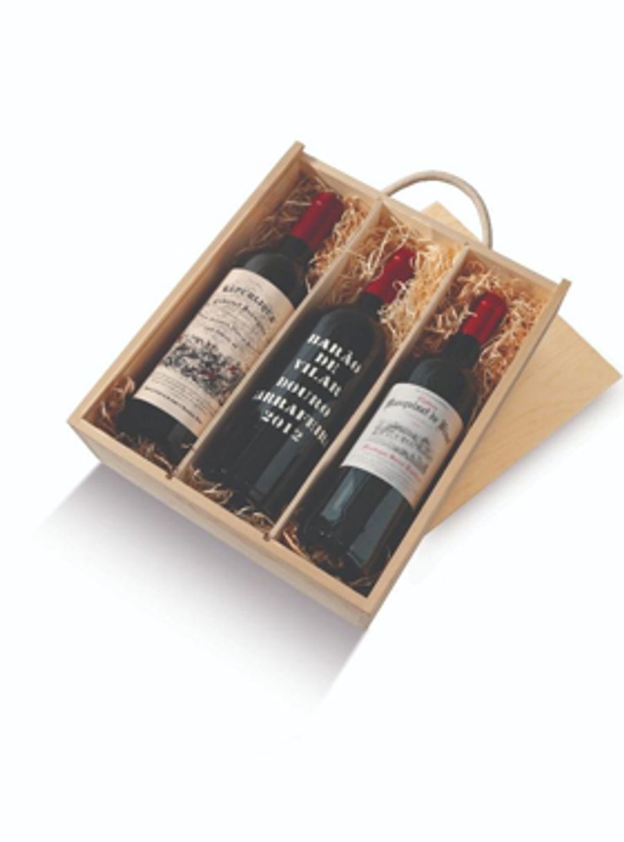 WINE GIFTS SETS Make Ordering Trios of Fine Wine Easy Image