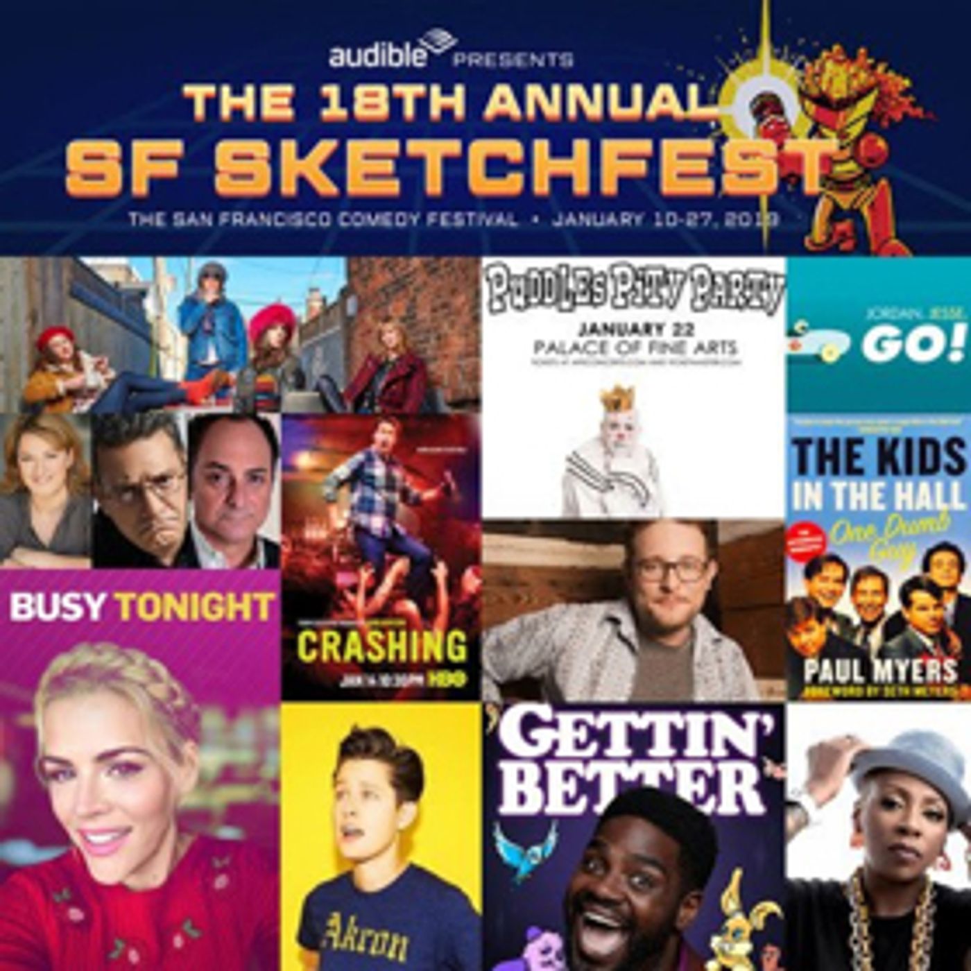 18th Annual San Francisco Comedy Adds Busy Philipps, Ron Funches, and More 18th Annual San Francisco Comedy Adds Busy Philipps, Ron Funches, and More Image