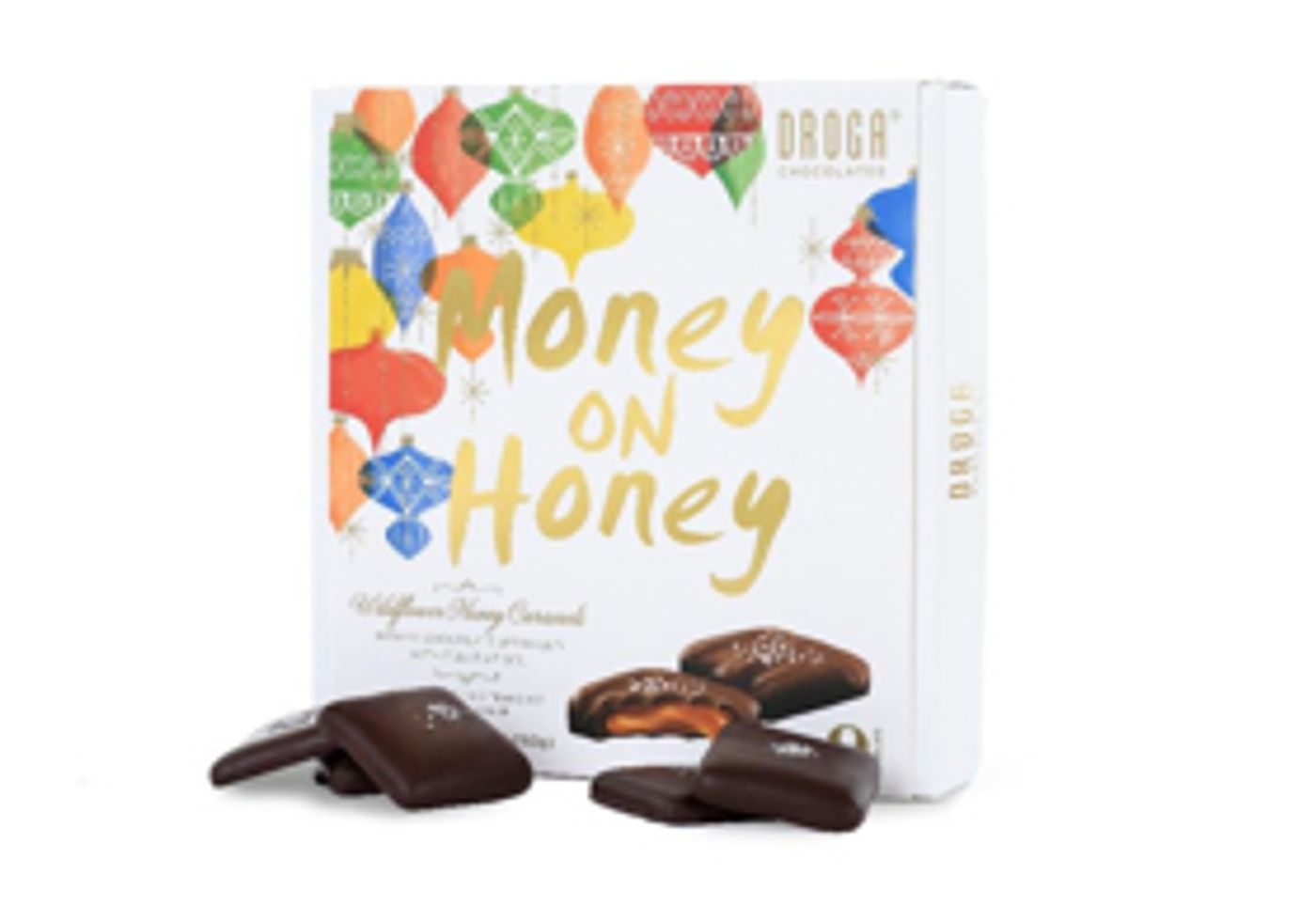 Marinas Menu: MONEY ON HONEY Chocolates by Droga are Luscious Treats Marinas Menu: MONEY ON HONEY Chocolates by Droga are Luscious Treats Image