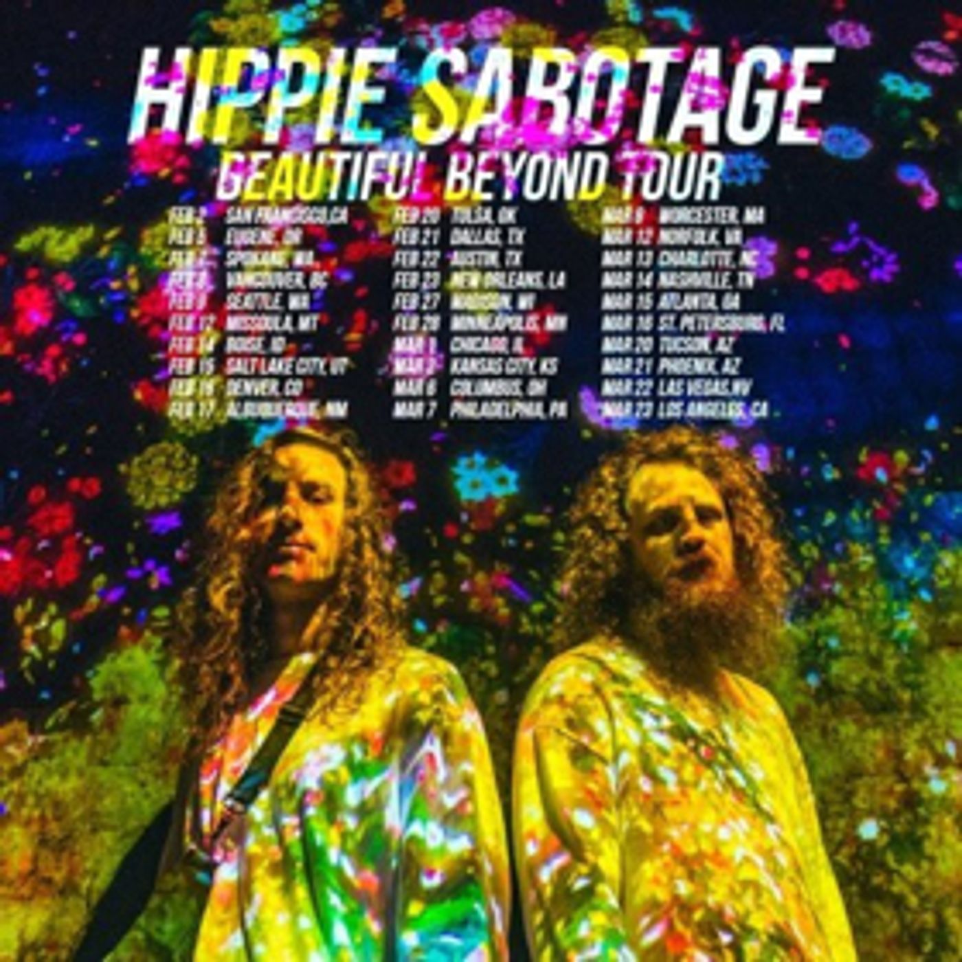 Hippie Sabotage Announce 2019 North American Tour  Image