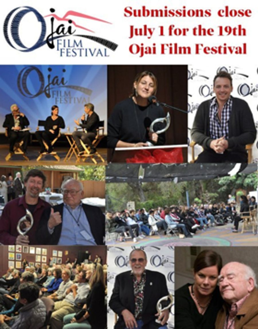 Ojai Film Festival Deadline For Submissions Is Rapidly Approaching For Both Films And Screenplays Image