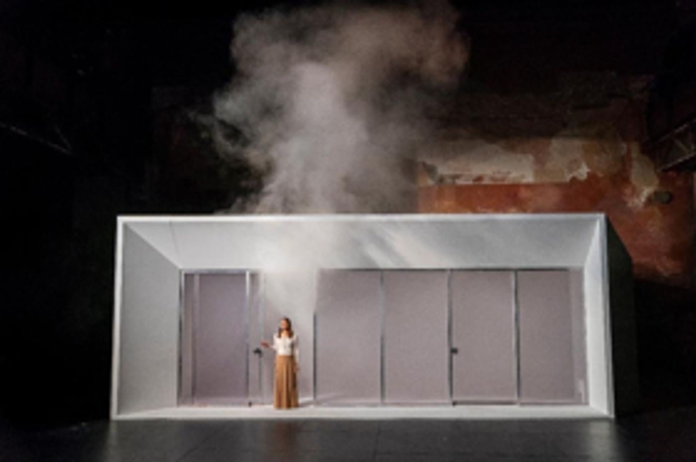 Review: THE WHITE ALBUM, Joan Didion's Essays Onstage at BAM, Ponders the Predicaments of Generations Past and Present Review: THE WHITE ALBUM, Joan Didion's Essays Onstage at BAM, Ponders the Predicaments of Generations Past and Present Image