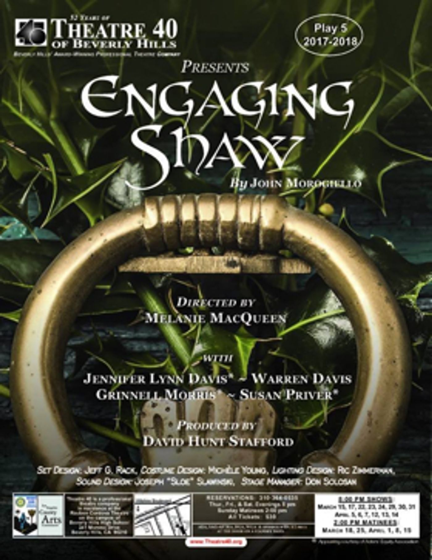 Review: ENGAGING SHAW Poses Very Modern Questions on the Battle of the Sexes in 19th Century England  Image
