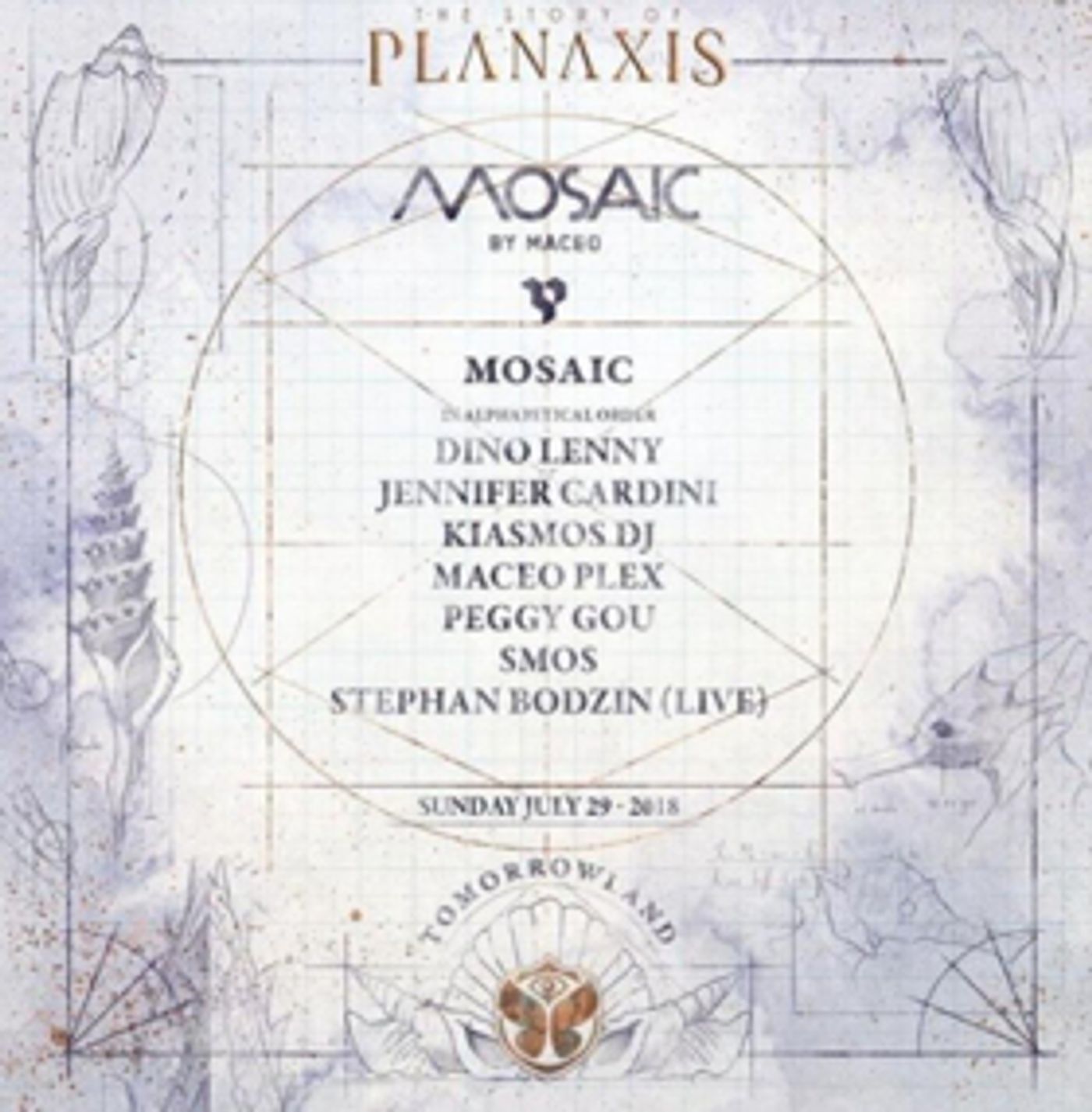 Maceo Plex Welcomes Peggy Gou, Stephan Bodzin, Jennifer Cardini & More to Mosaic at Tomorrowland on July 29  Image