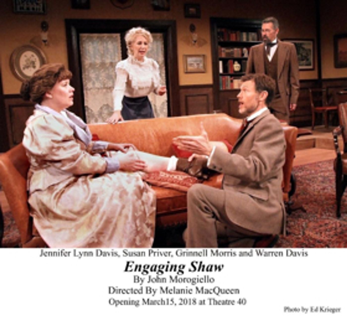 Review: ENGAGING SHAW Poses Very Modern Questions on the Battle of the Sexes in 19th Century England  Image