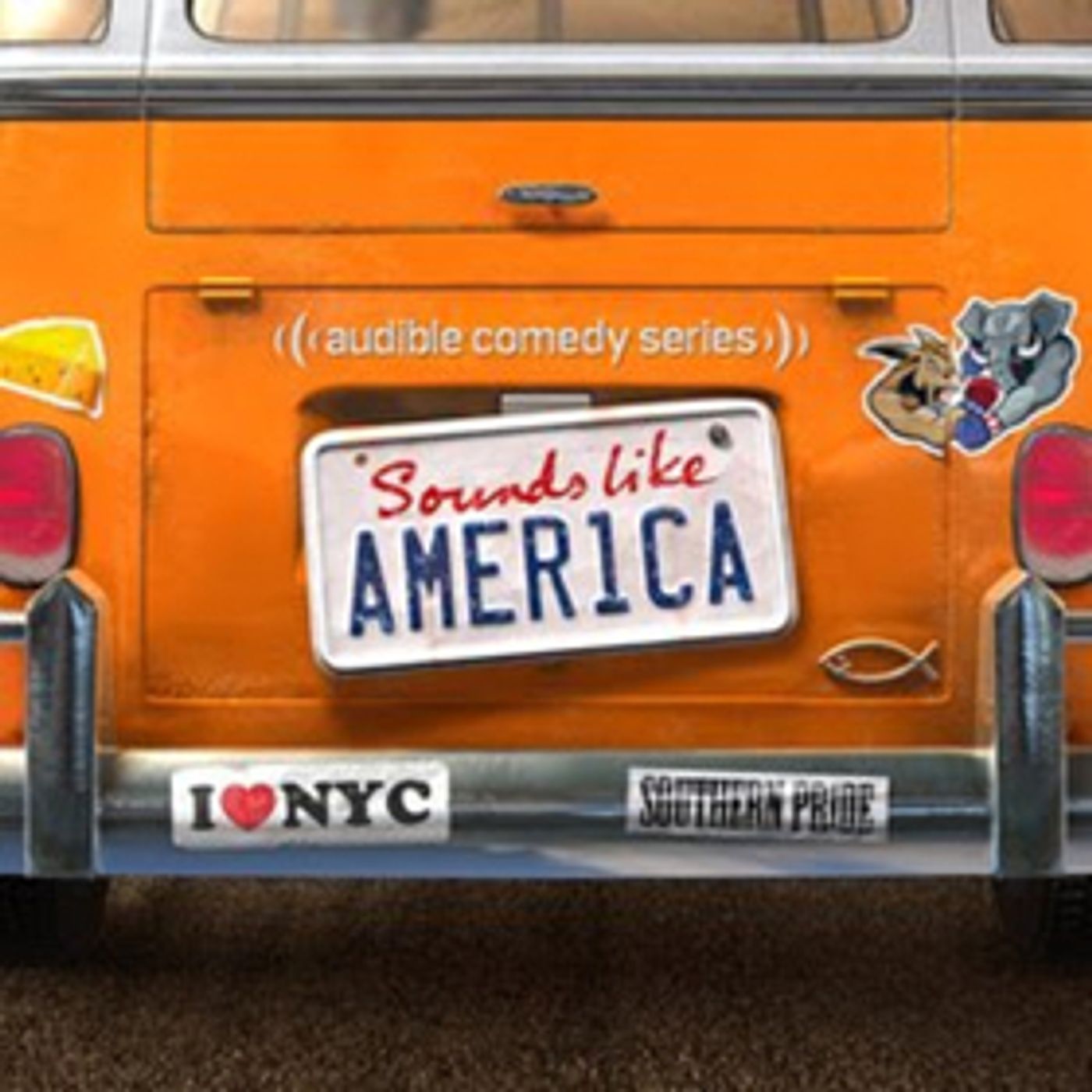 Audible Comedy Series  SOUNDS LIKE AMERICA with Rachel Dratch, Kate Berlant, Reggie Watts & More Set For Release 12/11  Image