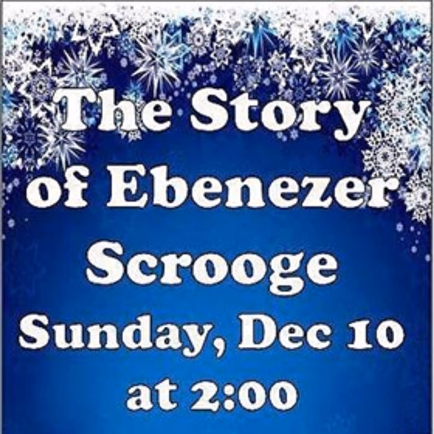 Cortland Repertory Theatre Youth Programs presents THE STORY OF EBENEZER SCROOGE for Kids!  Image