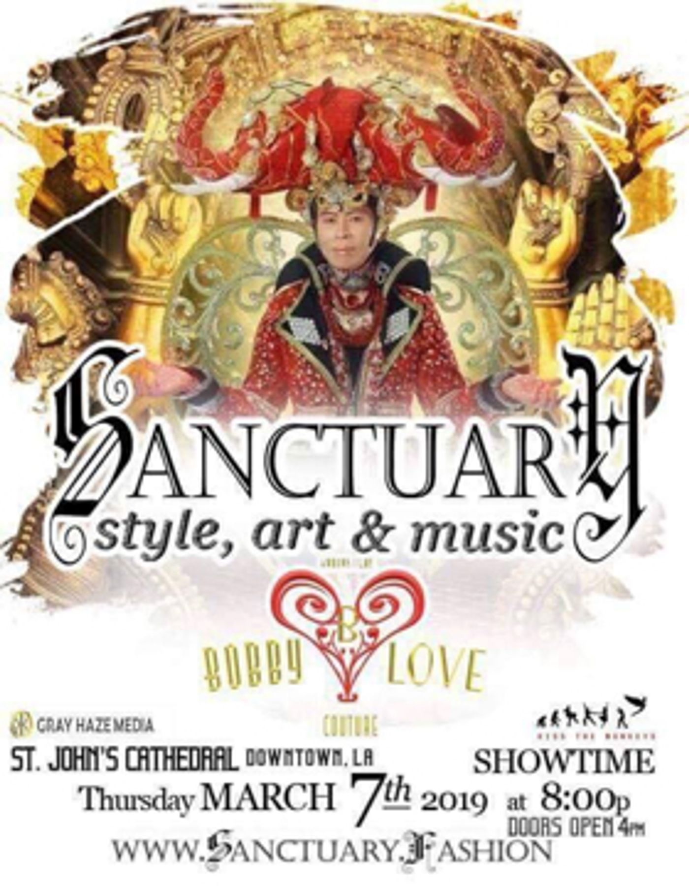 Bobby Love Showcases his Incredible Fantasy Couture Designs at Sanctuary Style, Art & Music  Image