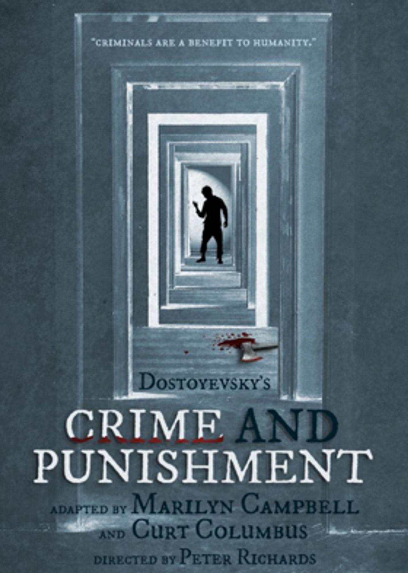 Michael Trevino stars as Raskolnikov in CRIME AND PUNISHMENT at Santa Monica's Edgemar Center for the Arts  Image