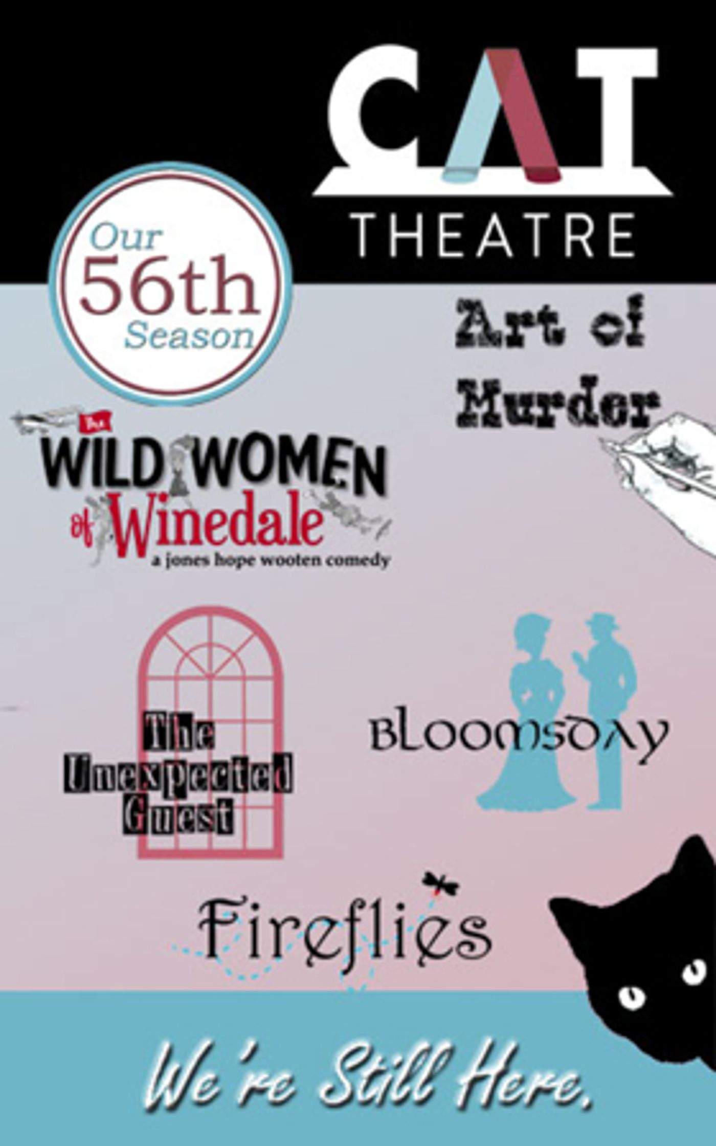 CAT Theatre Announces 2019-2020 Season CAT Theatre Announces 2019-2020 Season Image