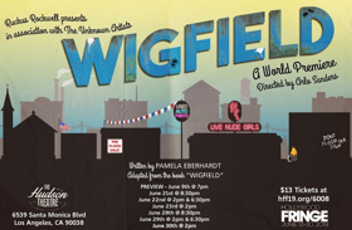 WIGFIELD Comes to Hollywood Fringe WIGFIELD Comes to Hollywood Fringe Image