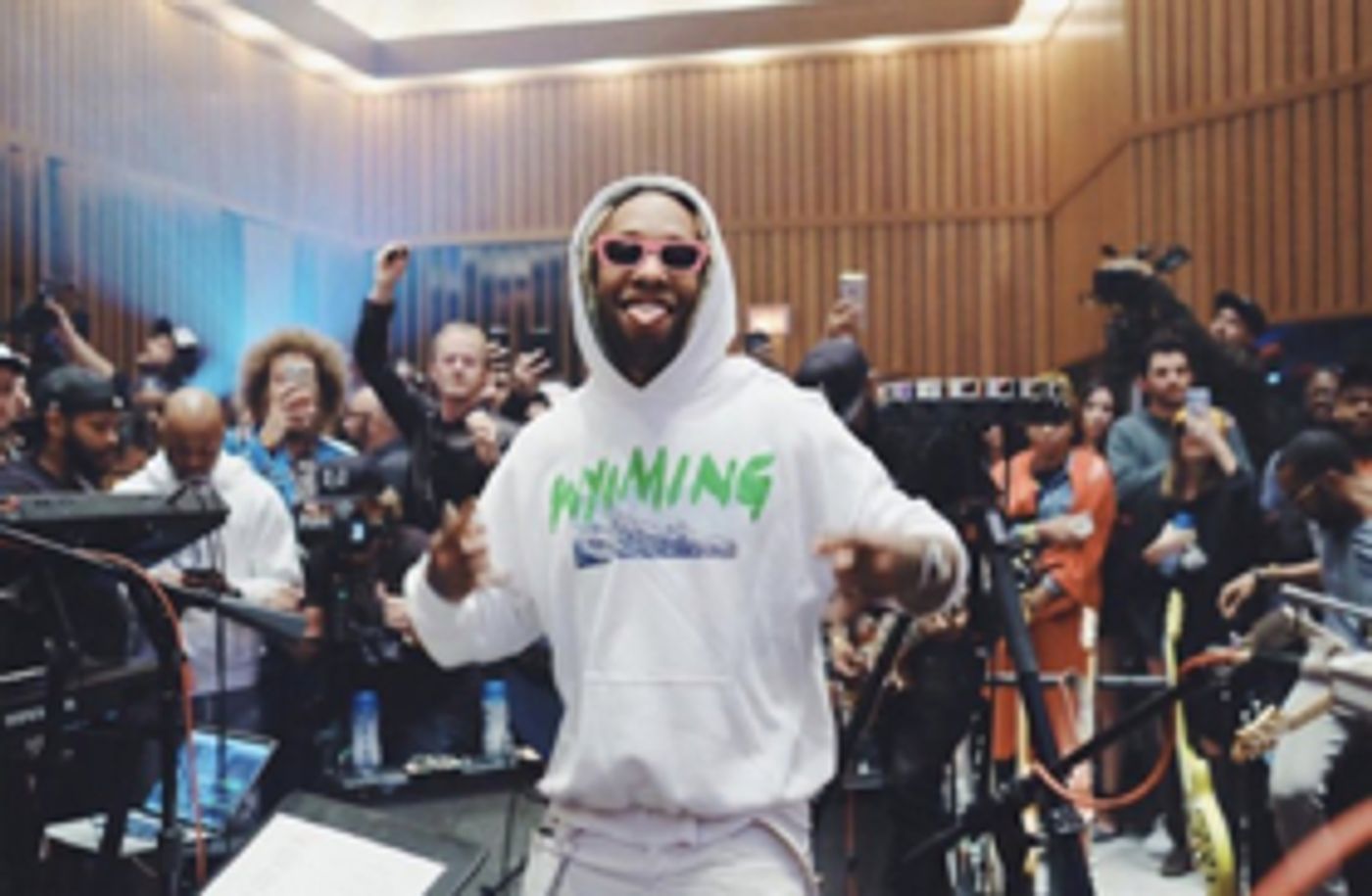 Ty Dolla $ign Performs At Capitol Studios for Jammcard's JammJam Ty Dolla $ign Performs At Capitol Studios for Jammcard's JammJam Image