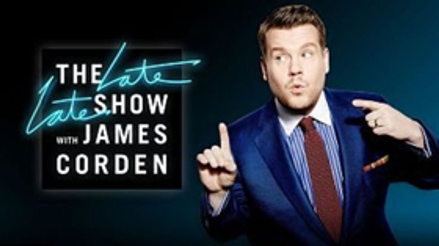 THE LATE LATE SHOW WITH JAMES CORDEN From London Scores Weekly Win in Late Late Night On Air and Online THE LATE LATE SHOW WITH JAMES CORDEN From London Scores Weekly Win in Late Late Night On Air and Online Image