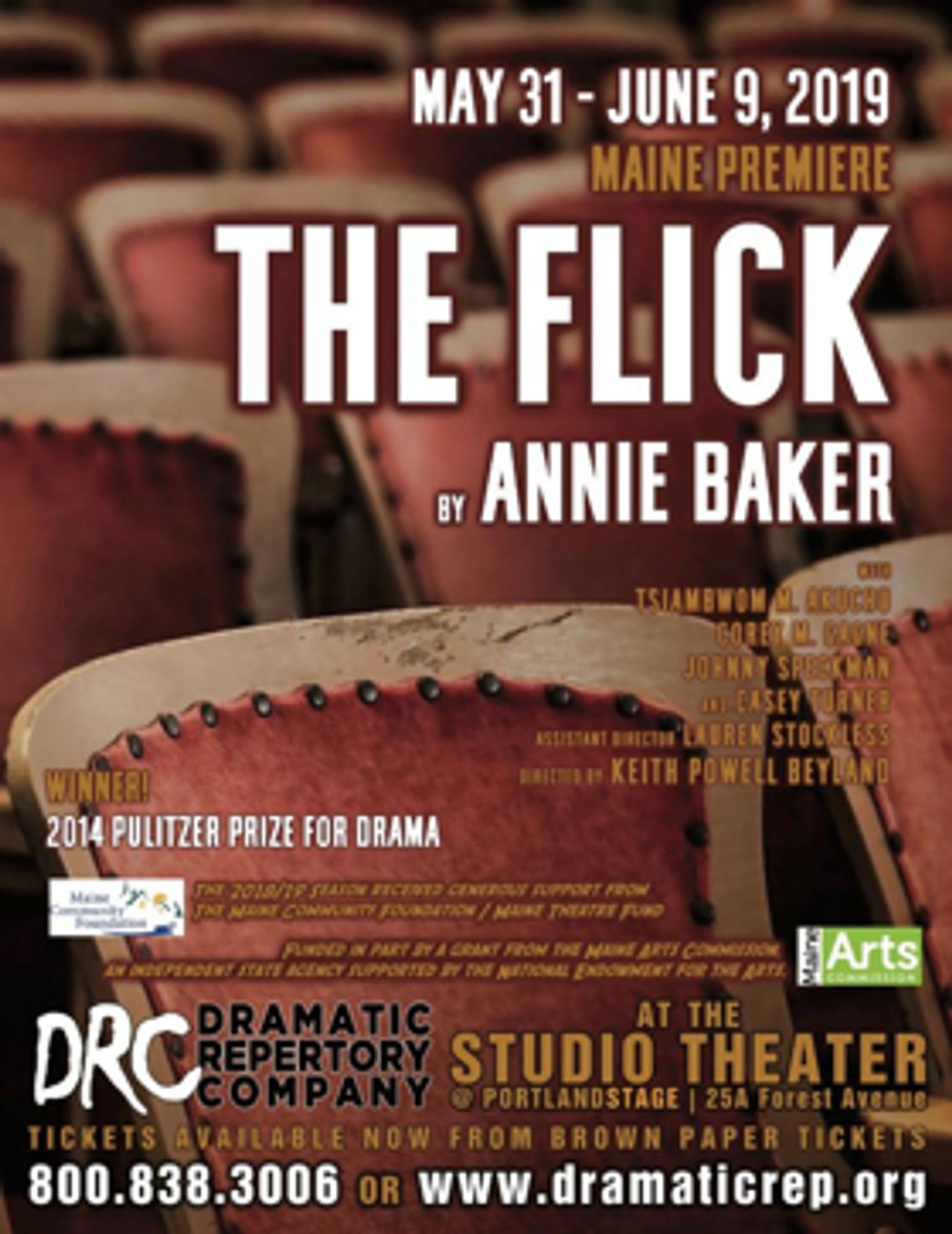 Dramatic Repertory Co. Presents THE FLICK Dramatic Repertory Co. Presents THE FLICK Image