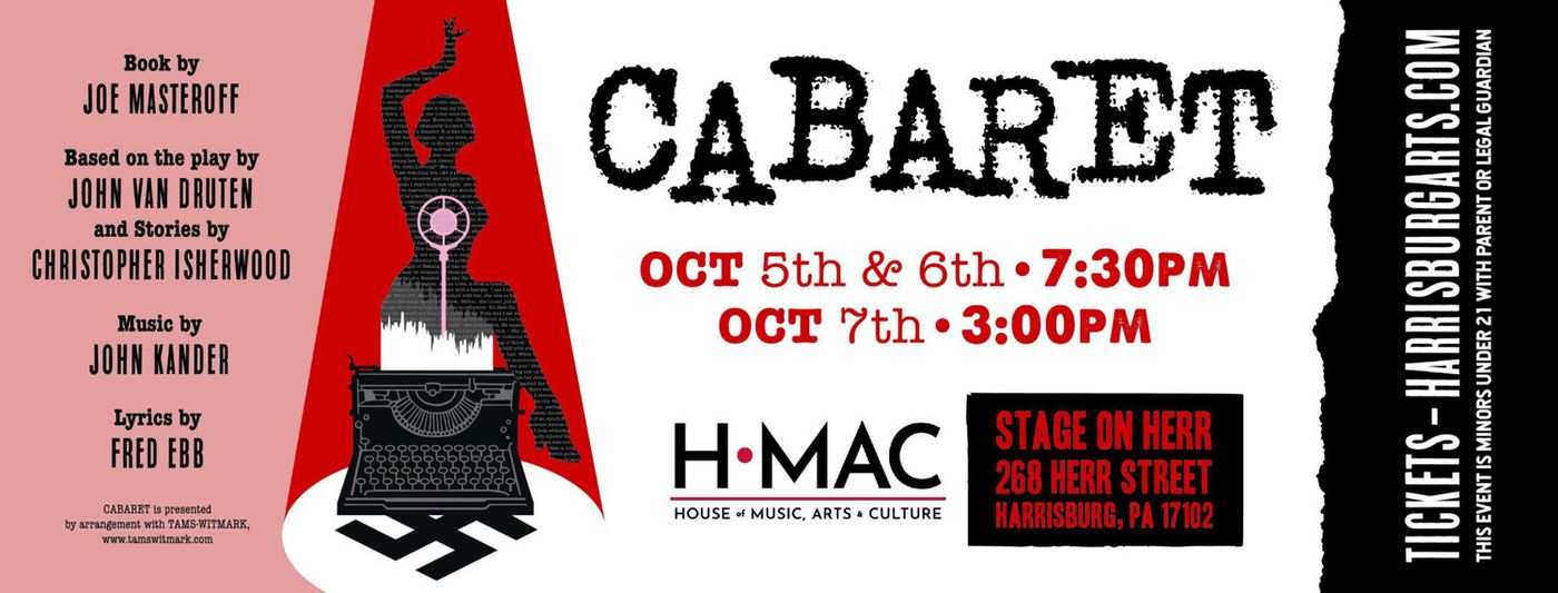 Interview: Lindsay Bretz And Michael Zorger of CABARET at Harrisburg Midtown Arts Center Interview: Lindsay Bretz And Michael Zorger of CABARET at Harrisburg Midtown Arts Center Image