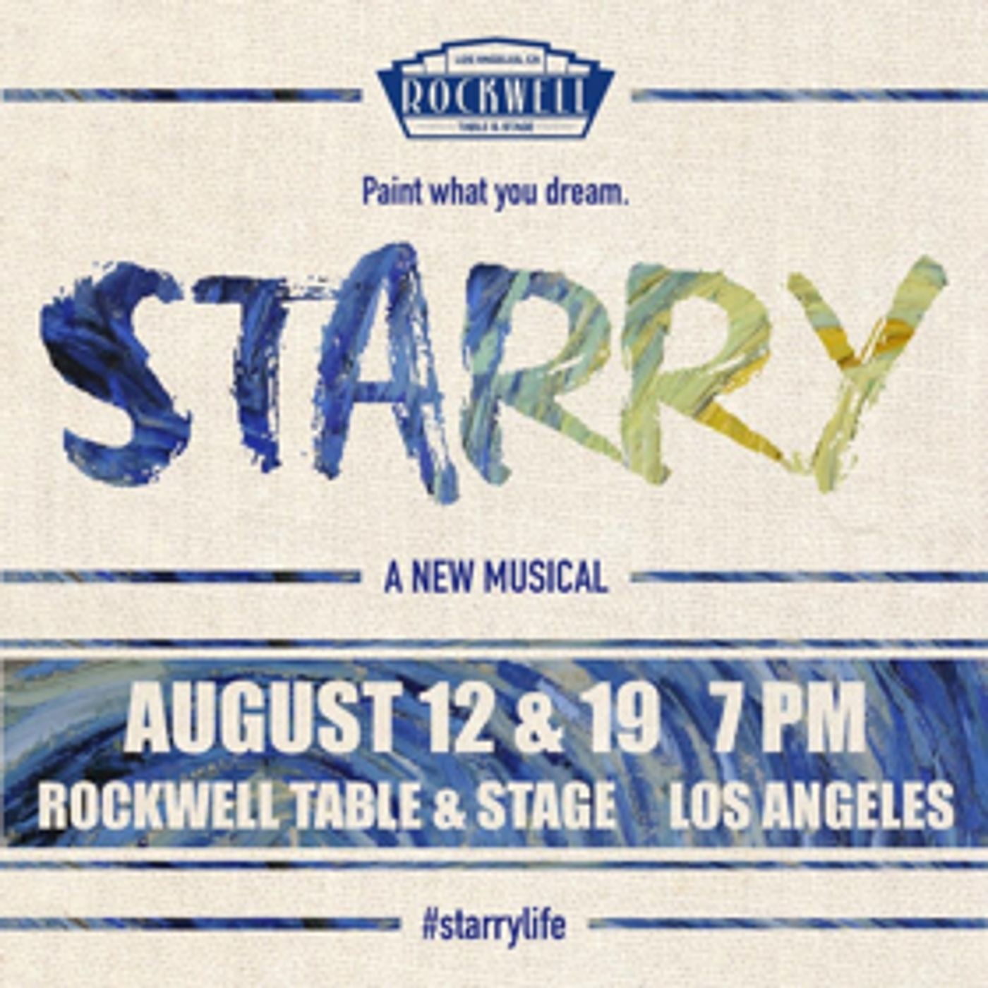 STARRY, A New Musical About Brothers Theo & Vincent Van Gogh, To Premiere In Los Angeles This Summer STARRY, A New Musical About Brothers Theo & Vincent Van Gogh, To Premiere In Los Angeles This Summer Image